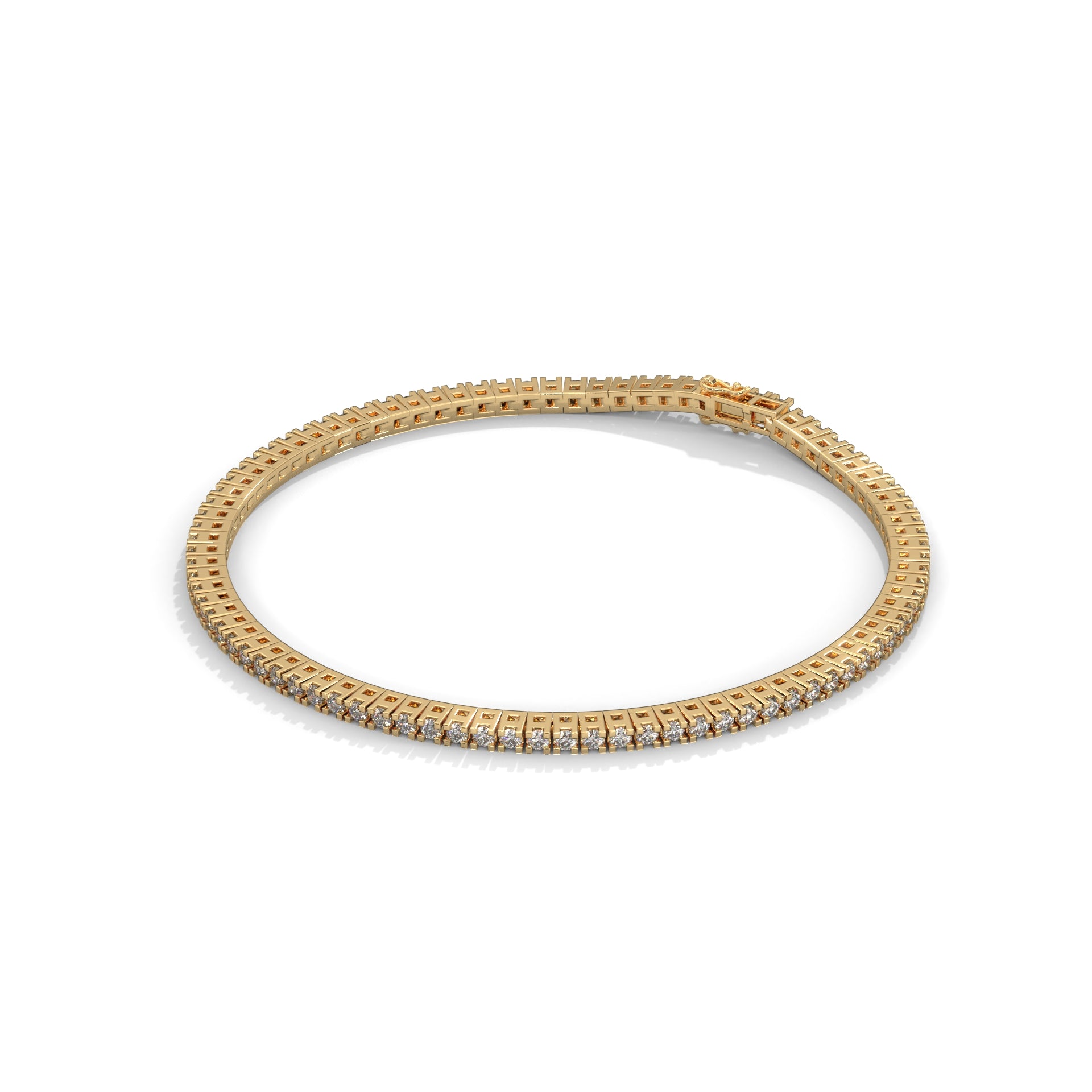 Elodie Round Diamond Tennis Bracelet (2.18 ct. tw.)