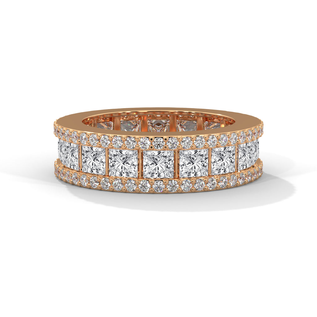 Celeste Princess-Cut Channel Diamond Eternity Band (4 ct. tw.)