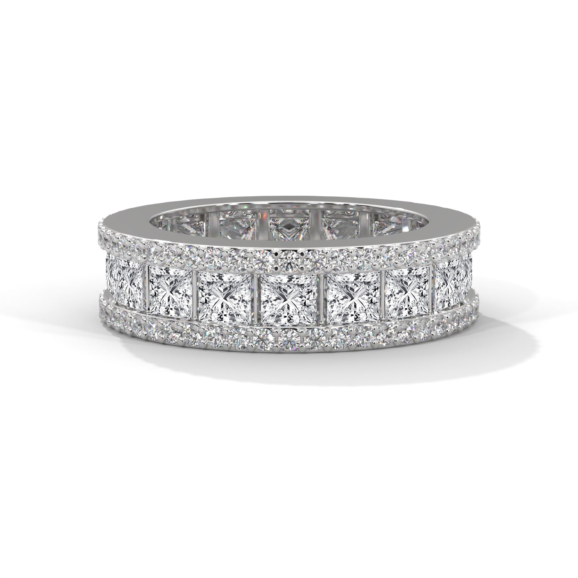 Celeste Princess-Cut Channel Diamond Eternity Band (4 ct. tw.)