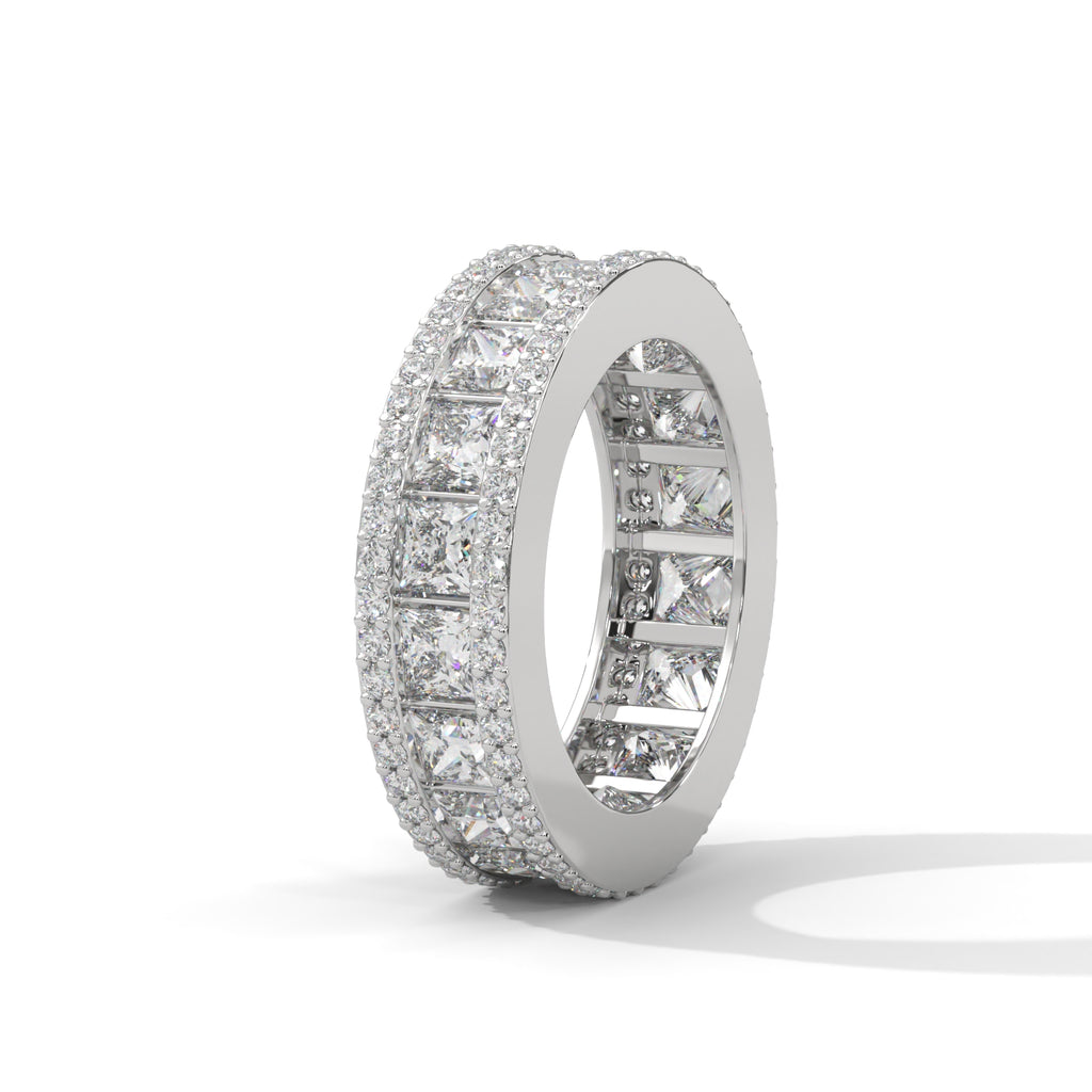 Celeste Princess-Cut Channel Diamond Eternity Band (4 ct. tw.)