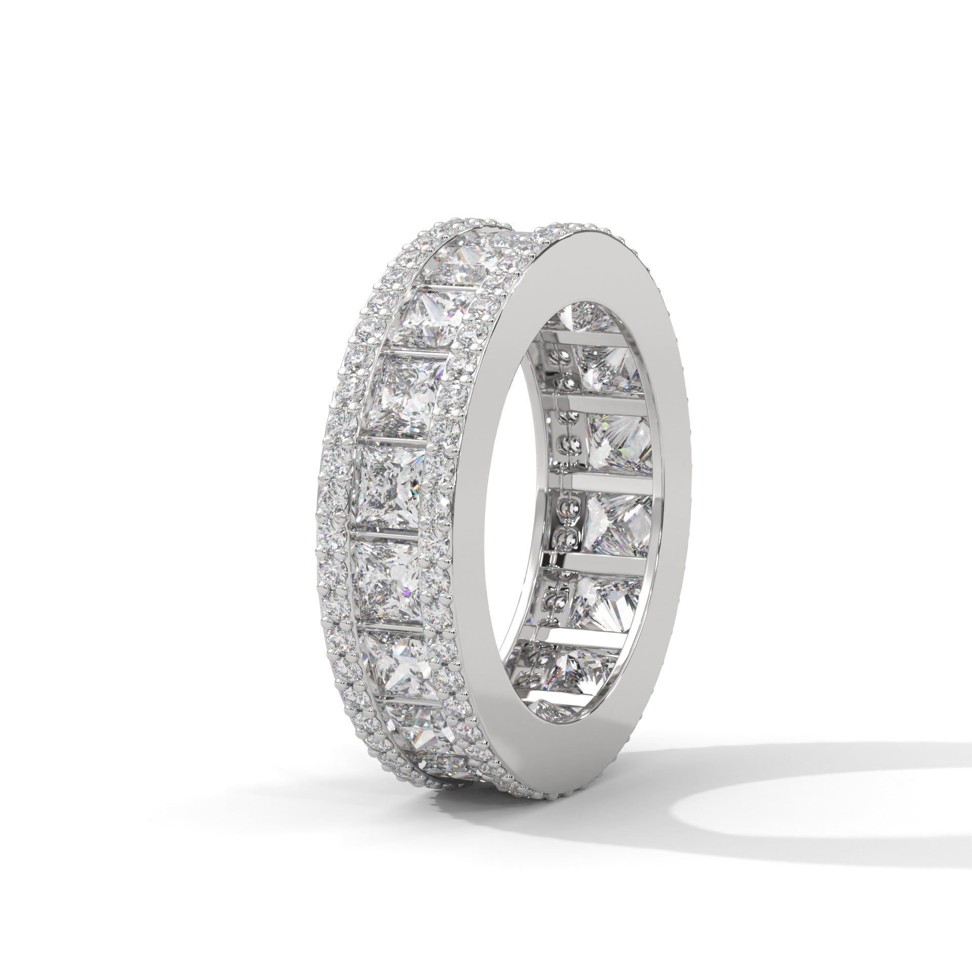 Celeste Princess-Cut Channel Diamond Eternity Band (4 ct. tw.)