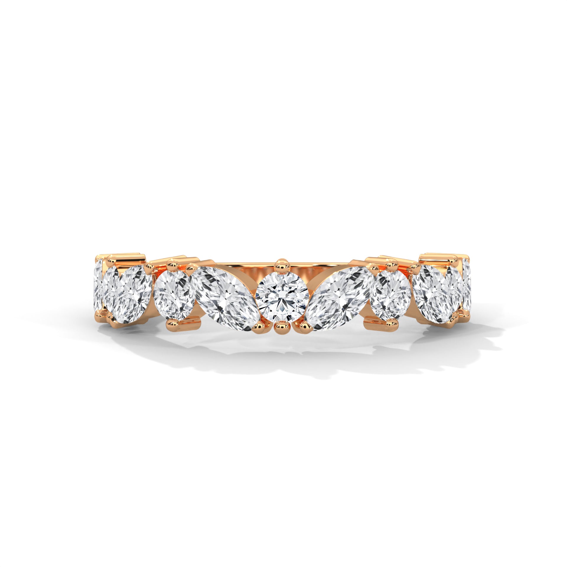 Marielle Marquise Cluster Diamond Band (1 1/3 ct. tw.)