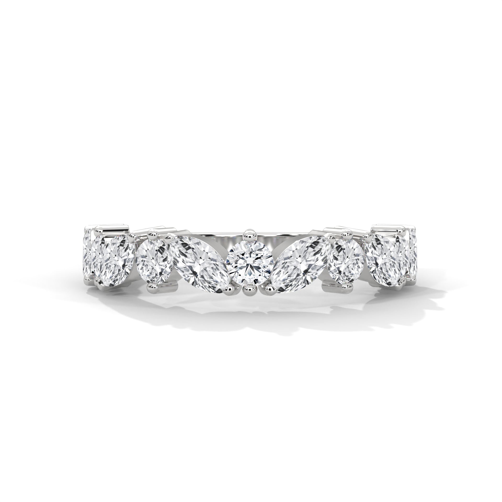 Marielle Marquise Cluster Diamond Band (1 1/3 ct. tw.)