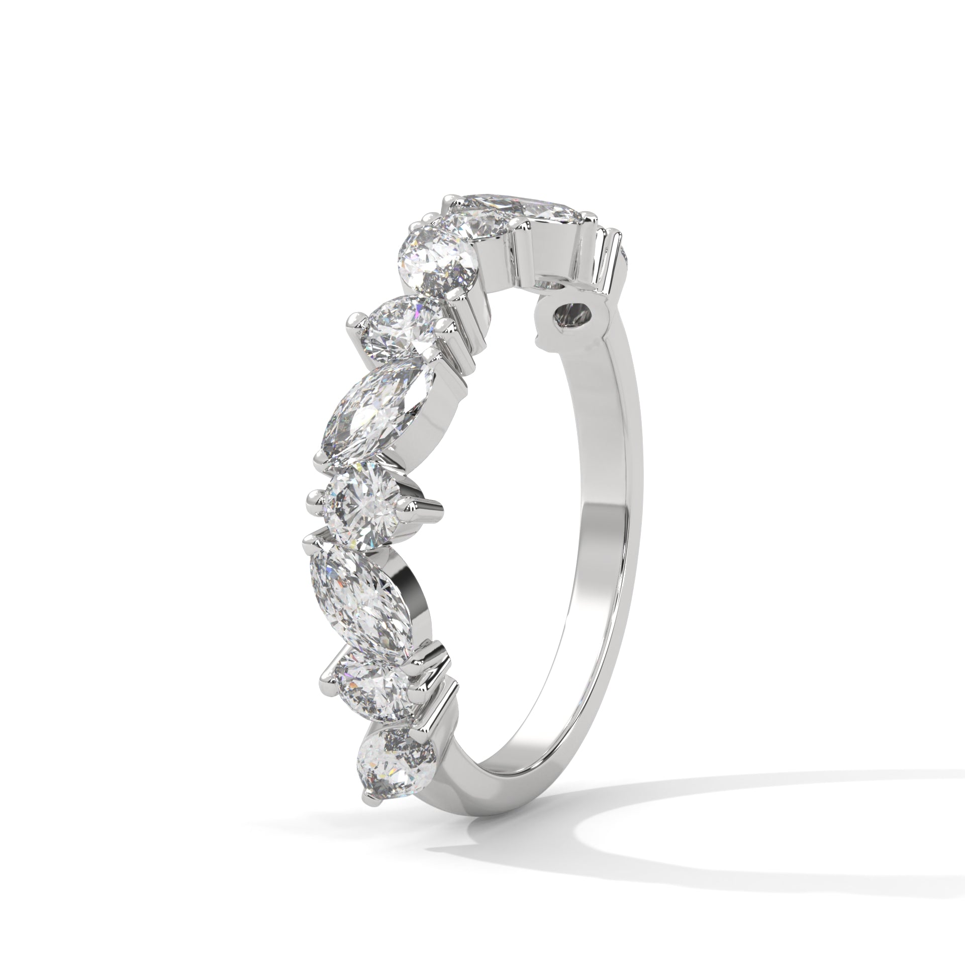 Marielle Marquise Cluster Diamond Band (1 1/3 ct. tw.)