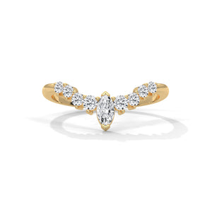 Coralie Marquise Crown Diamond Band (2/5 ct. tw.)