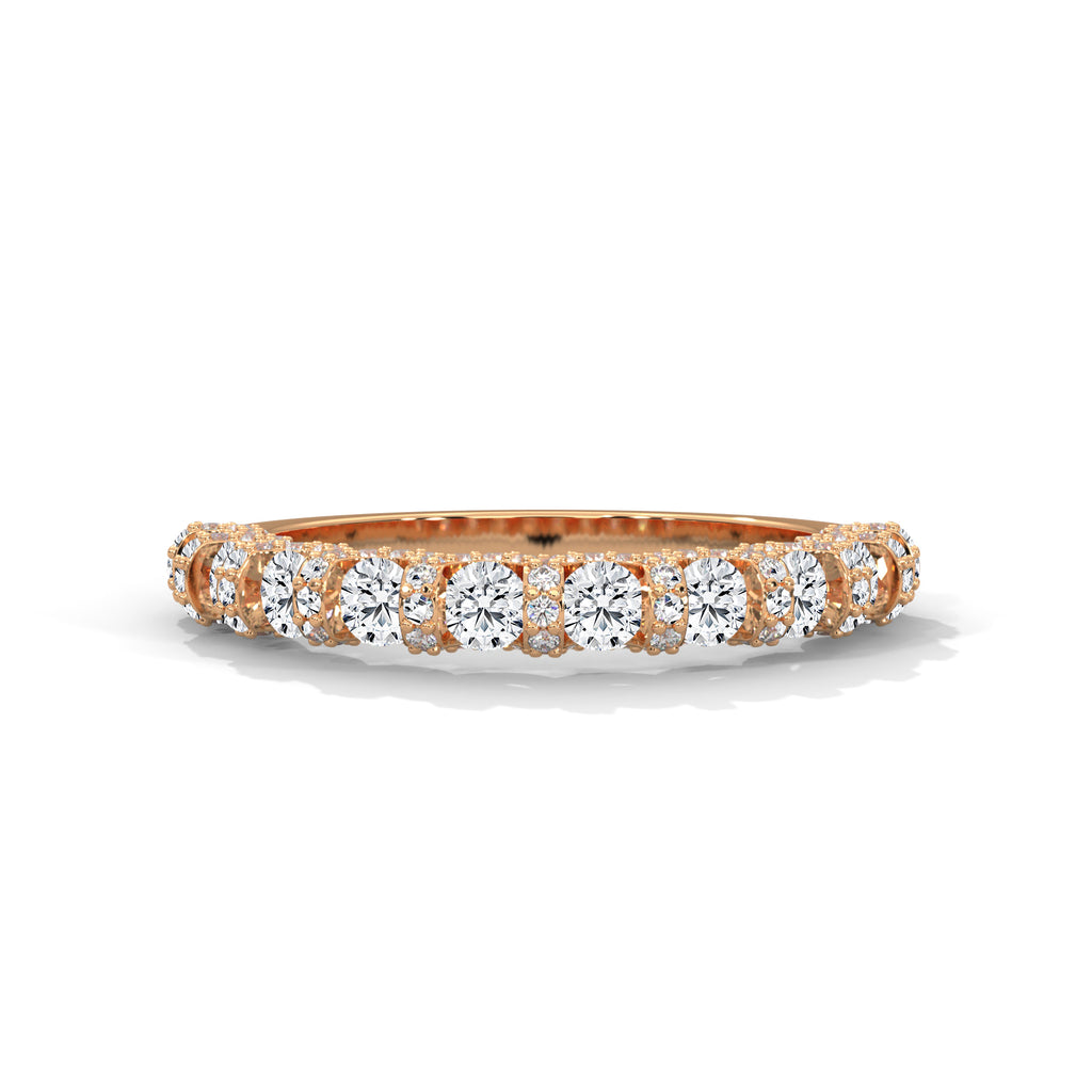 Lucienne French Pavé Diamond Band