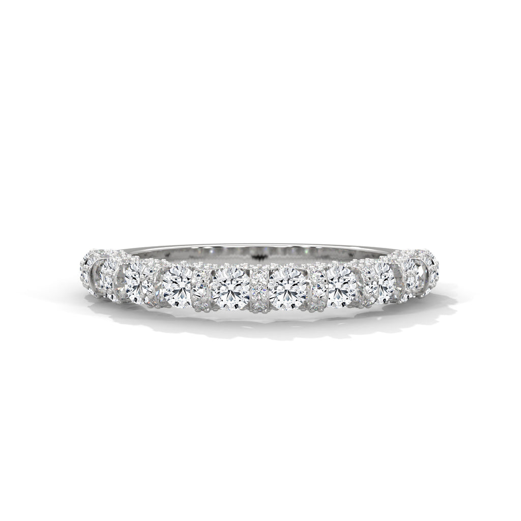 Lucienne French Pavé Diamond Band