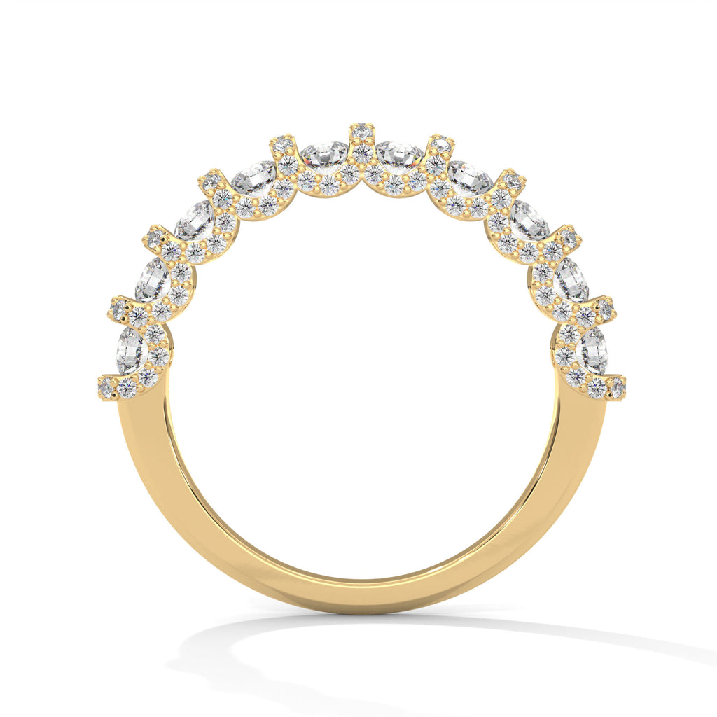 Lucienne French Pavé Diamond Band