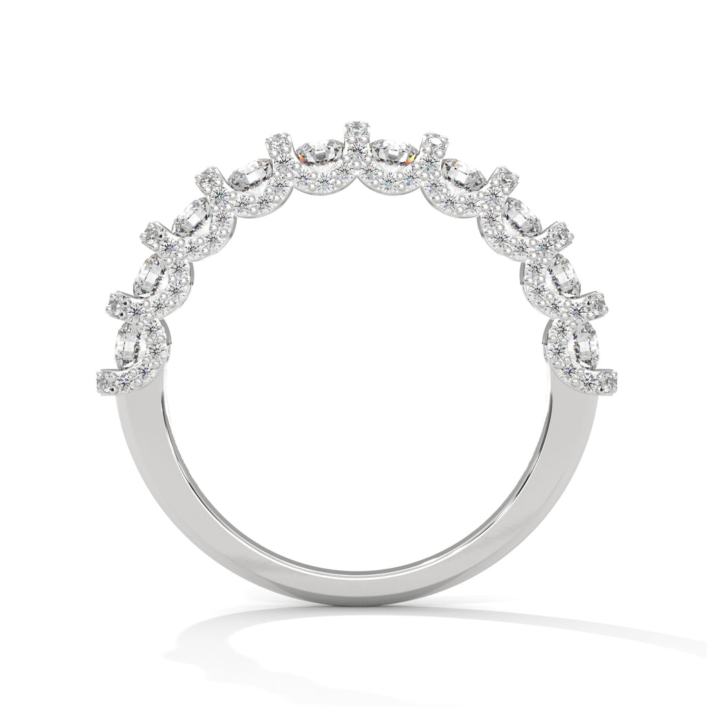 Lucienne French Pavé Diamond Band