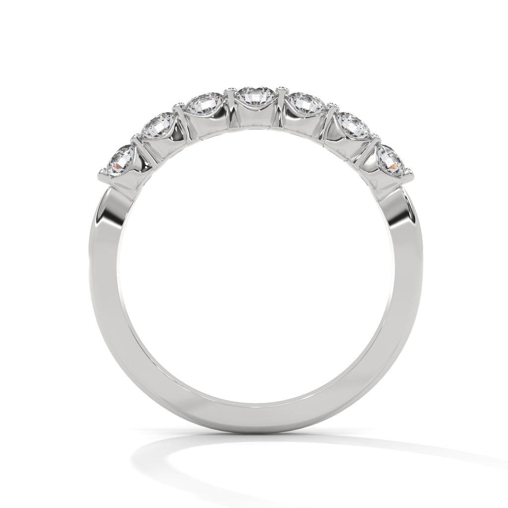 Manon Seven-Stone Round Diamond Band