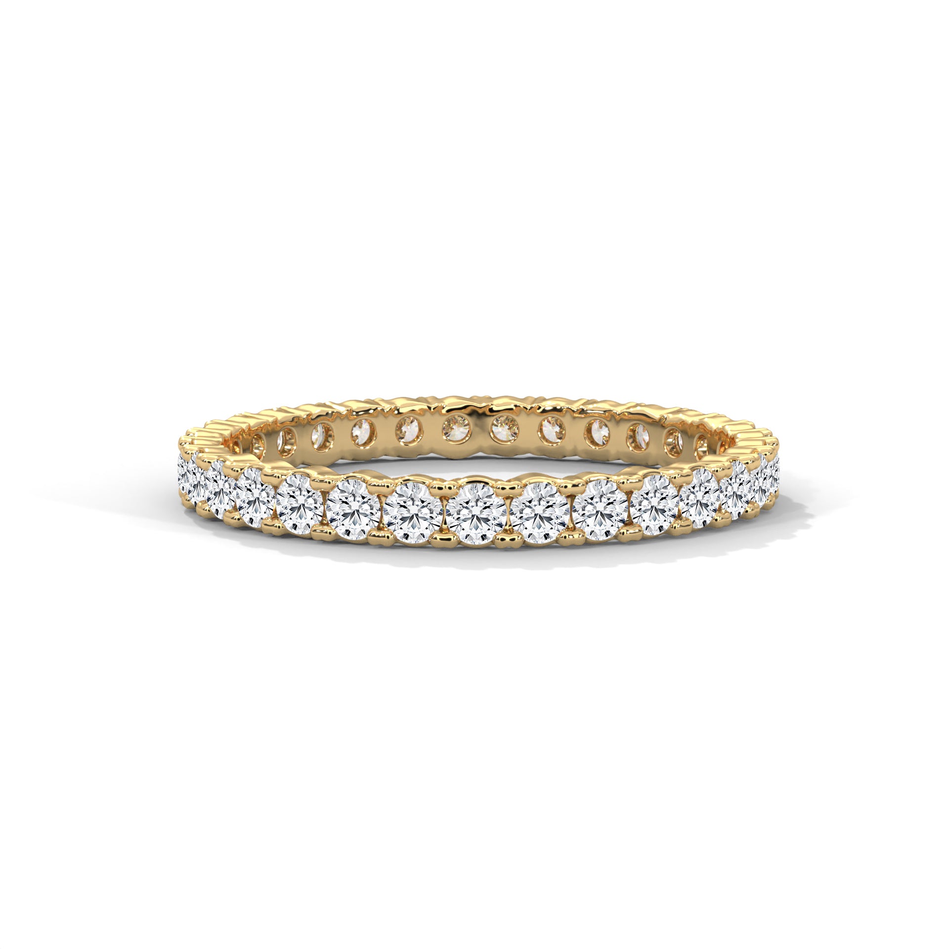 Apolline Round Diamond Eternity Band
