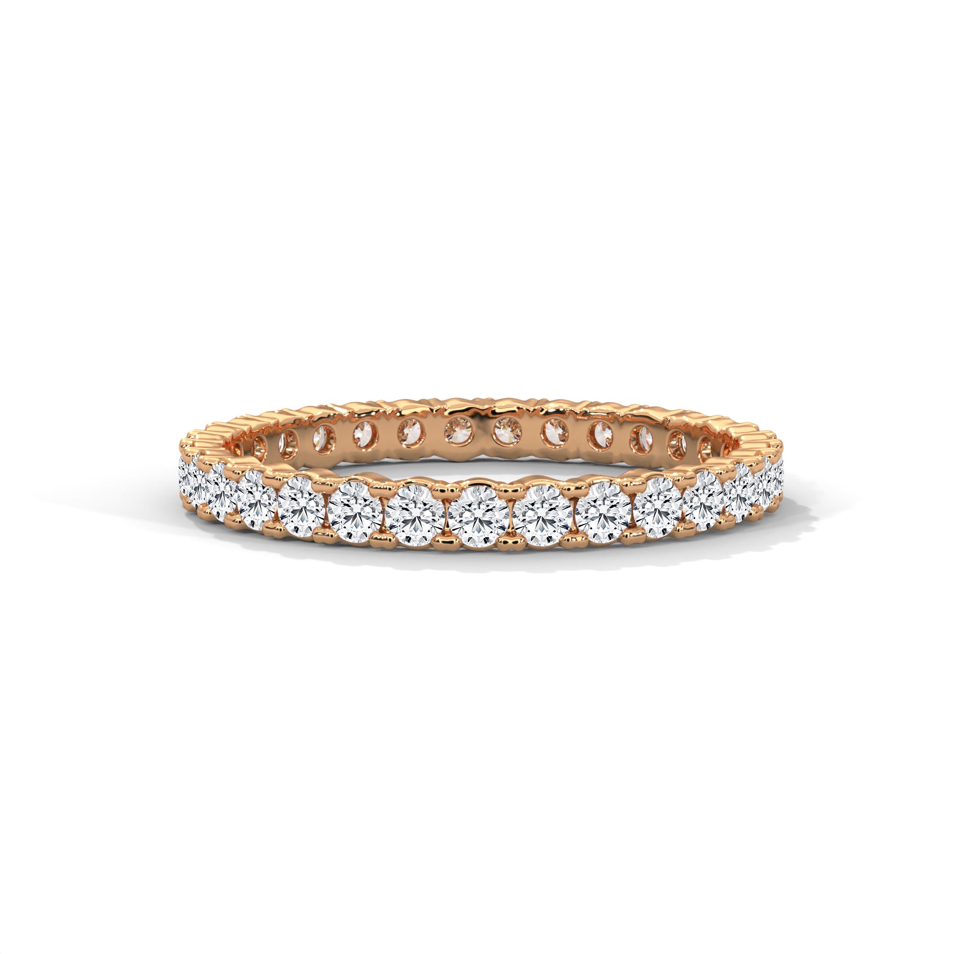 Apolline Round Diamond Eternity Band