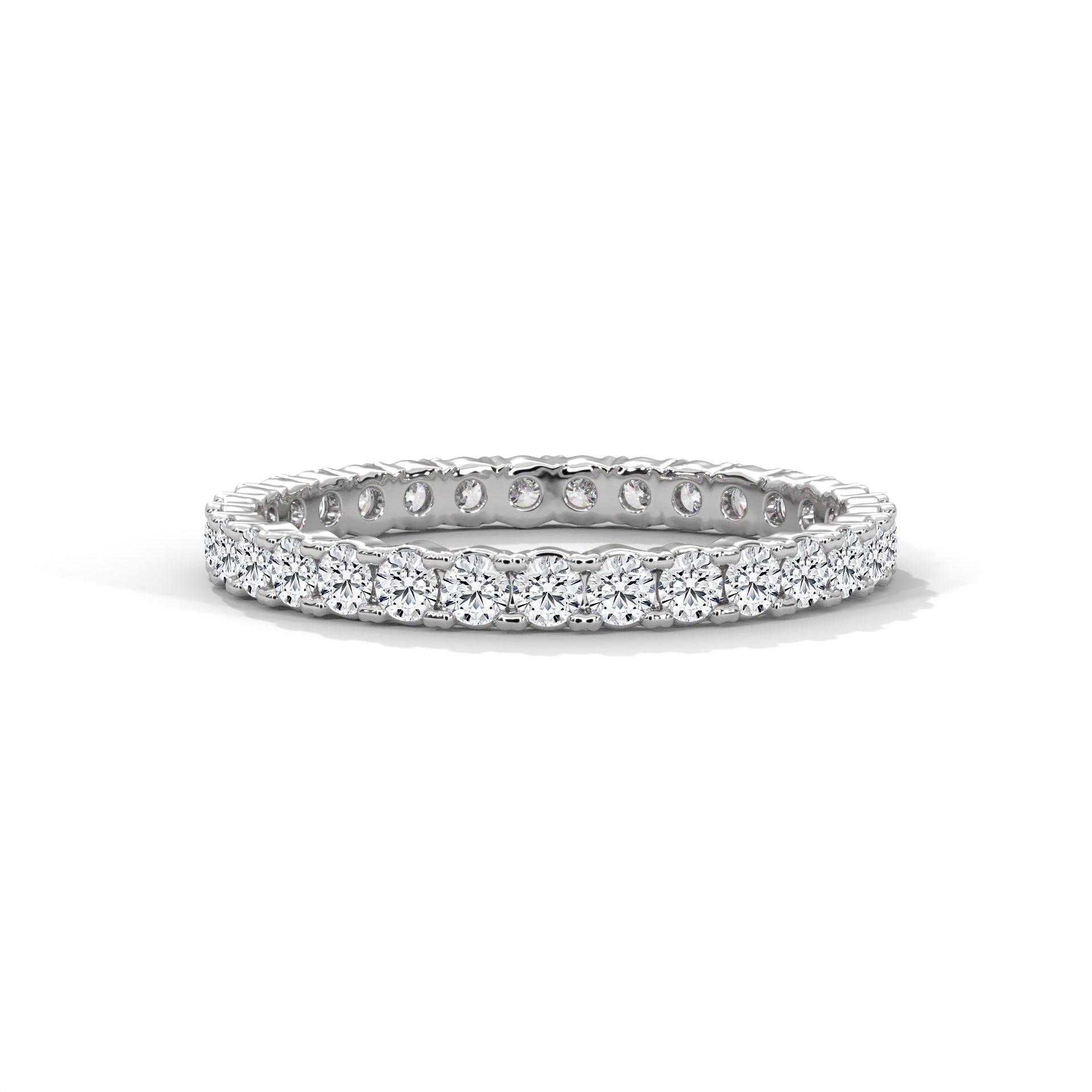 Apolline Round Diamond Eternity Band