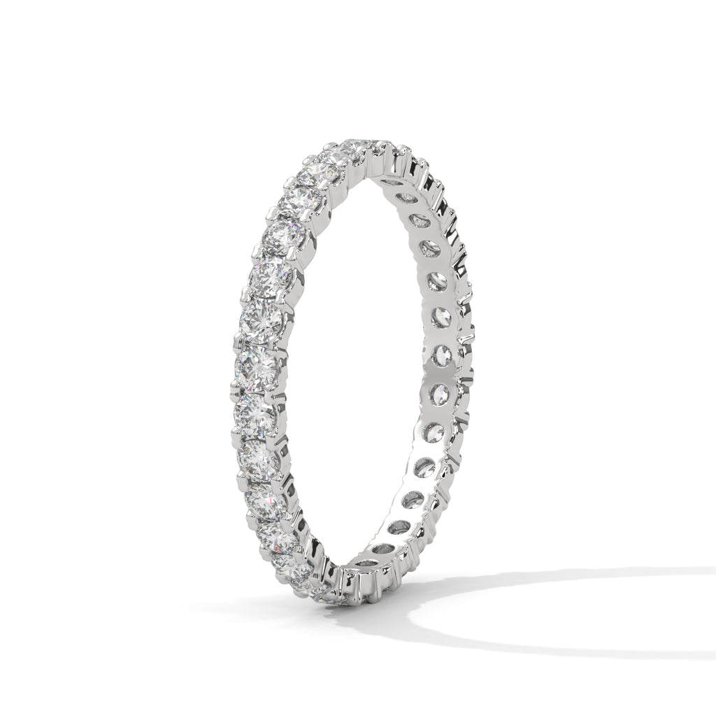 Apolline Round Diamond Eternity Band