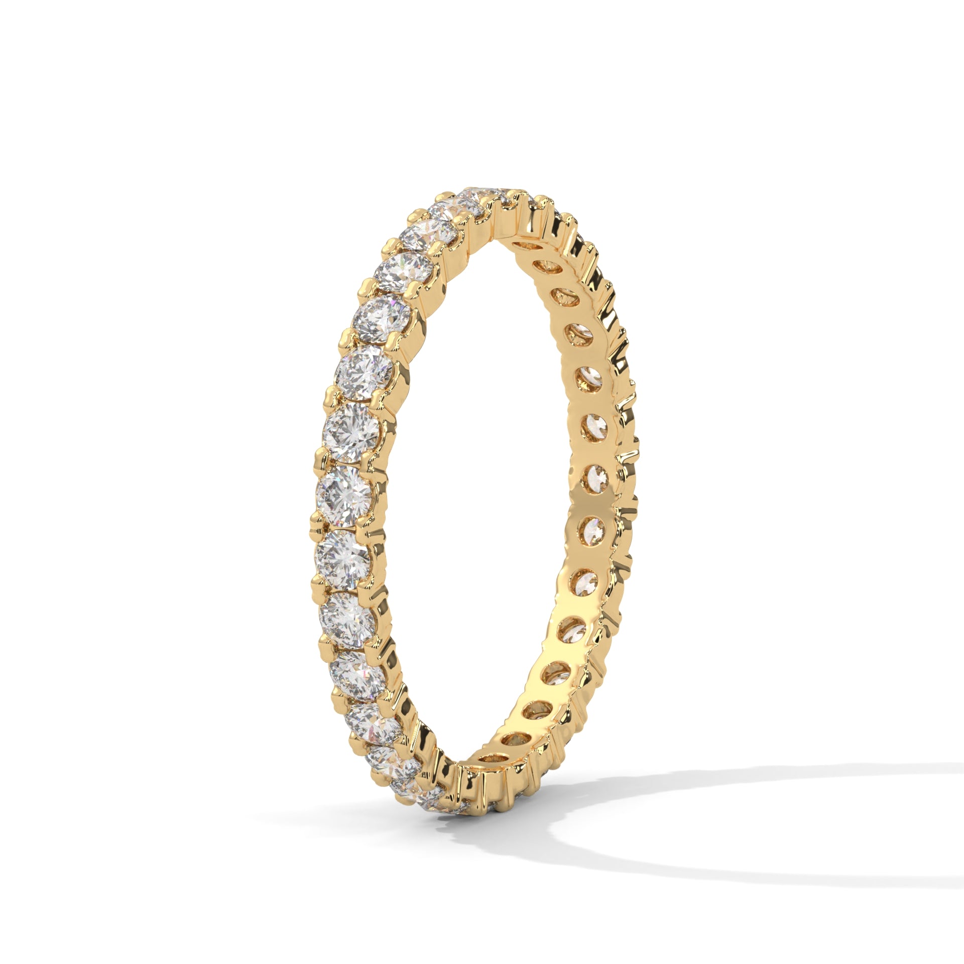 Apolline Round Diamond Eternity Band
