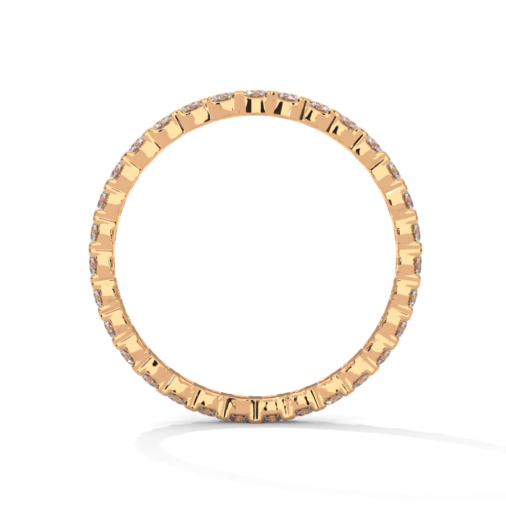Apolline Round Diamond Eternity Band