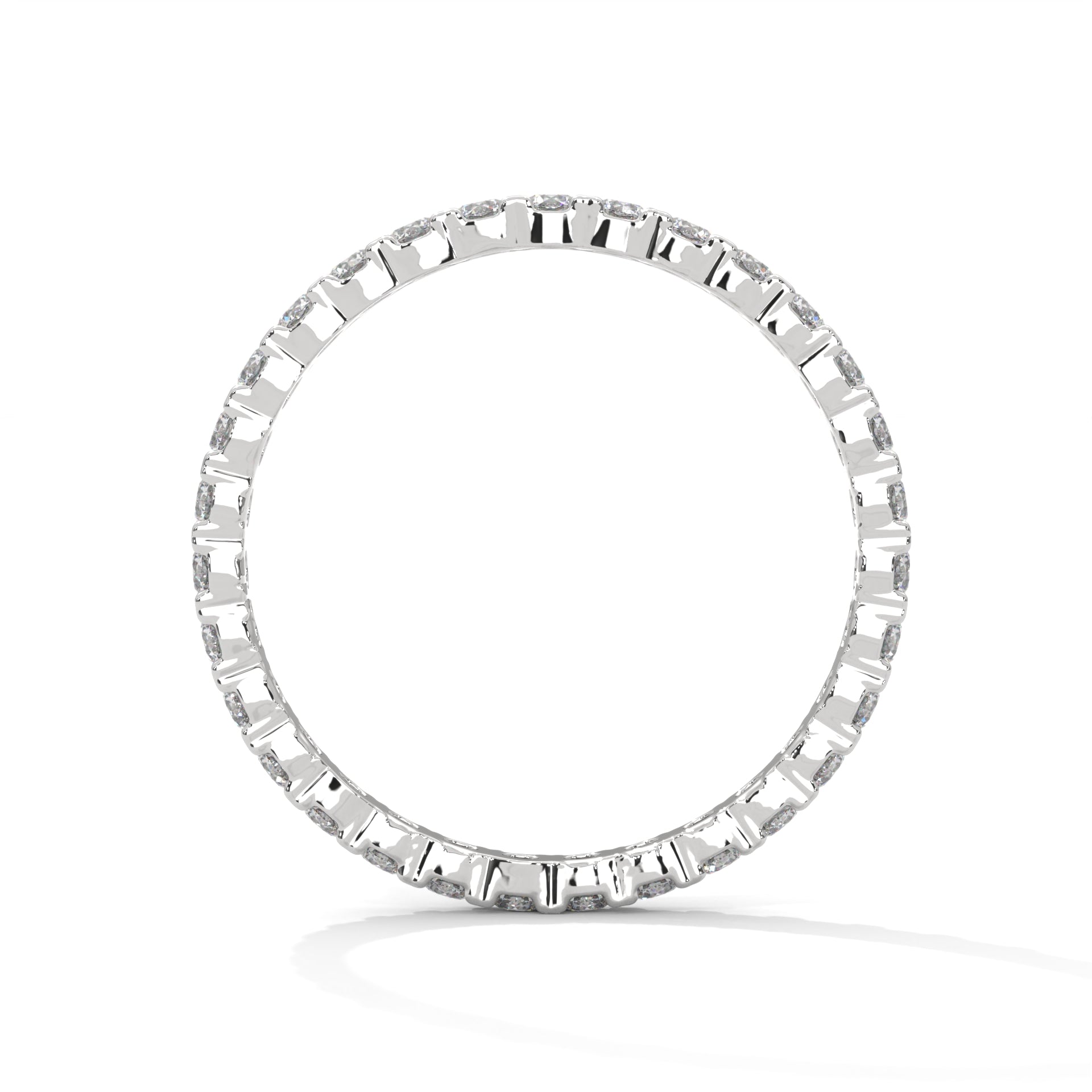 Apolline Round Diamond Eternity Band