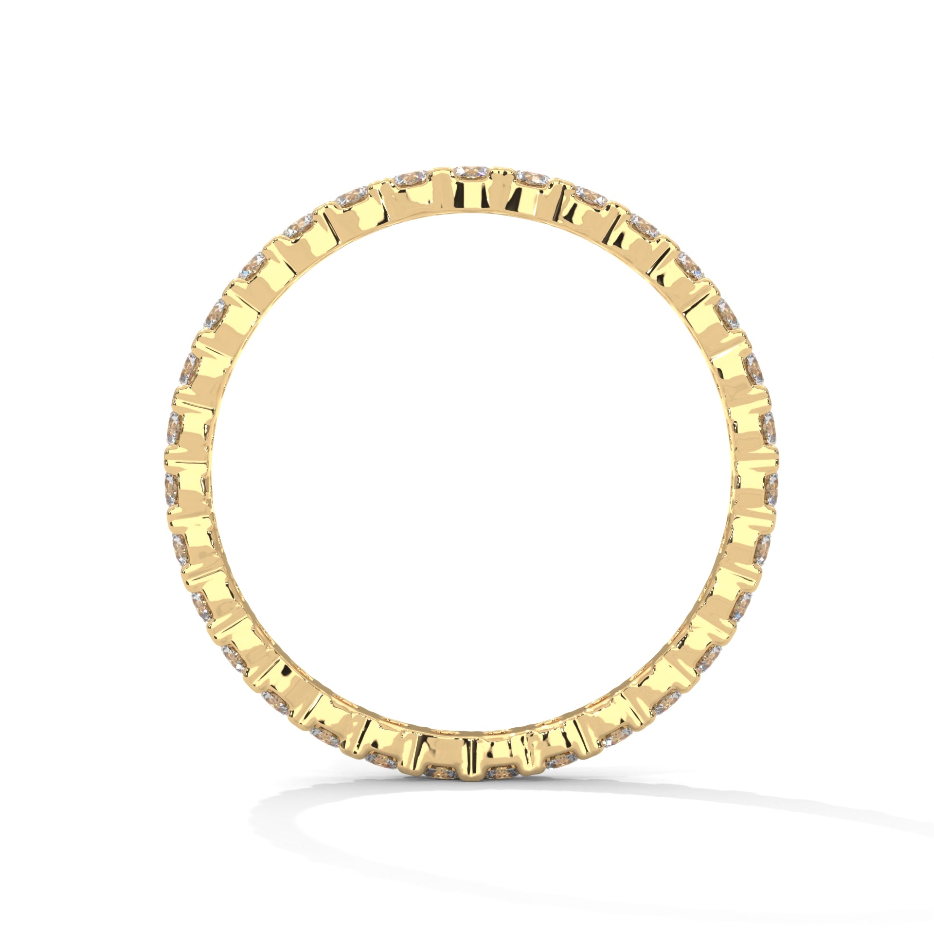 Apolline Round Diamond Eternity Band