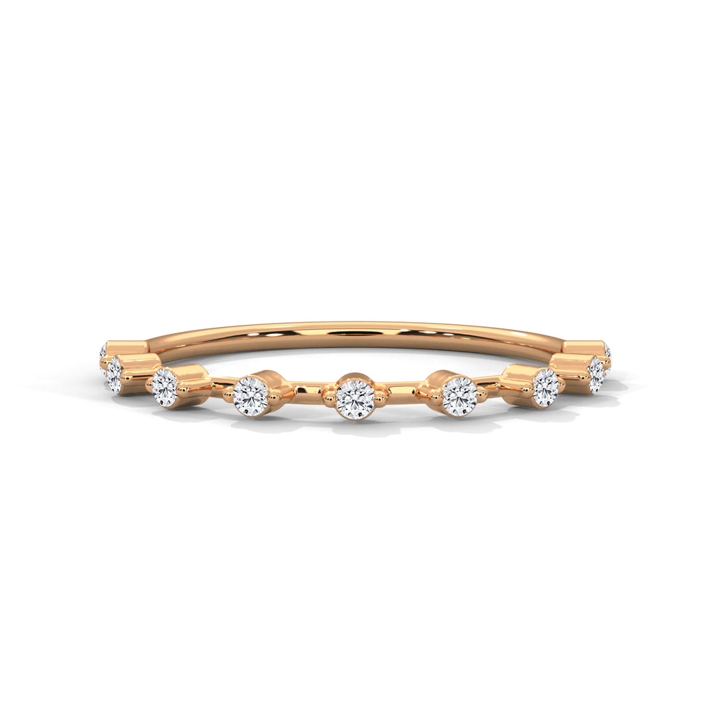 Amélie Scattered Diamond Band