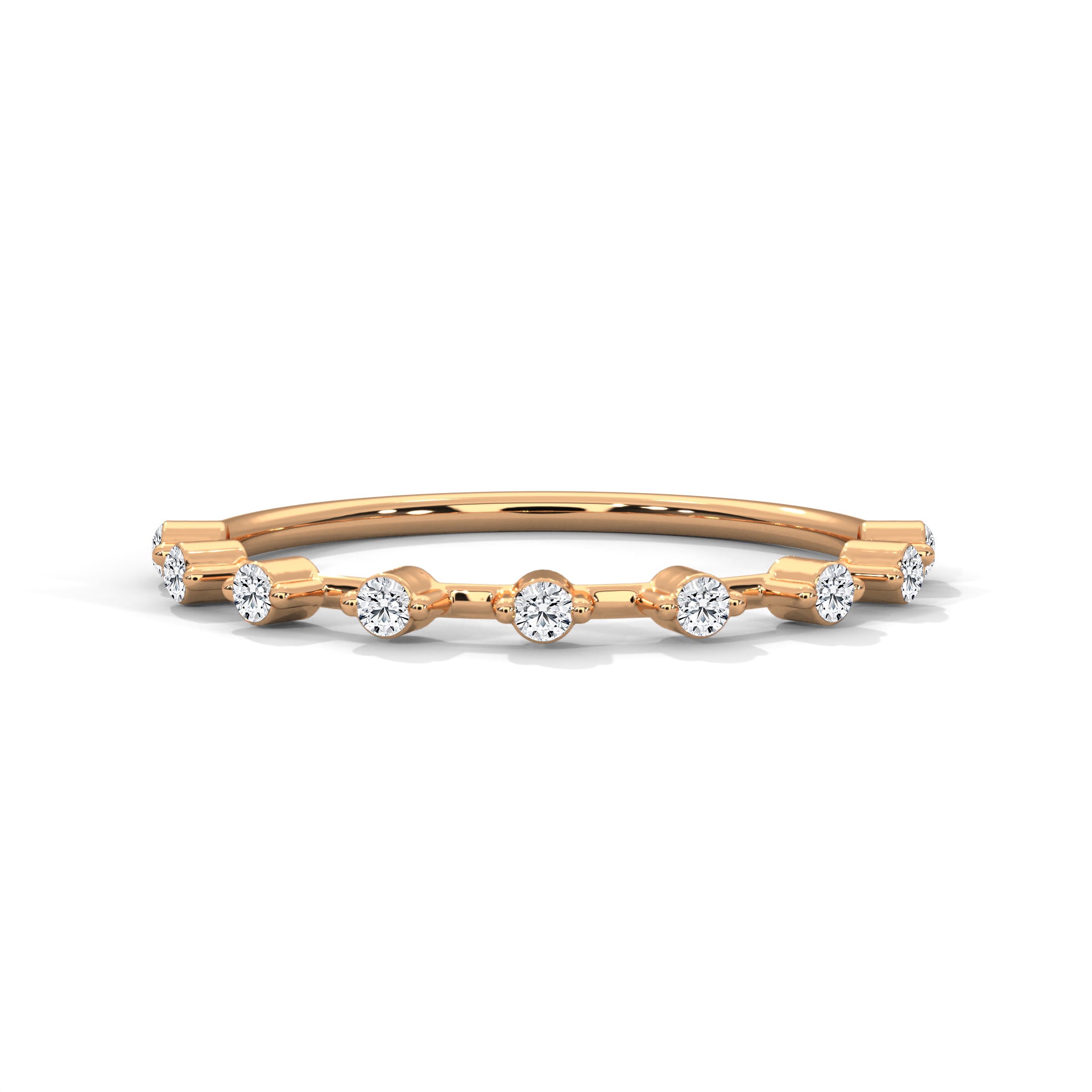 Amélie Scattered Diamond Band