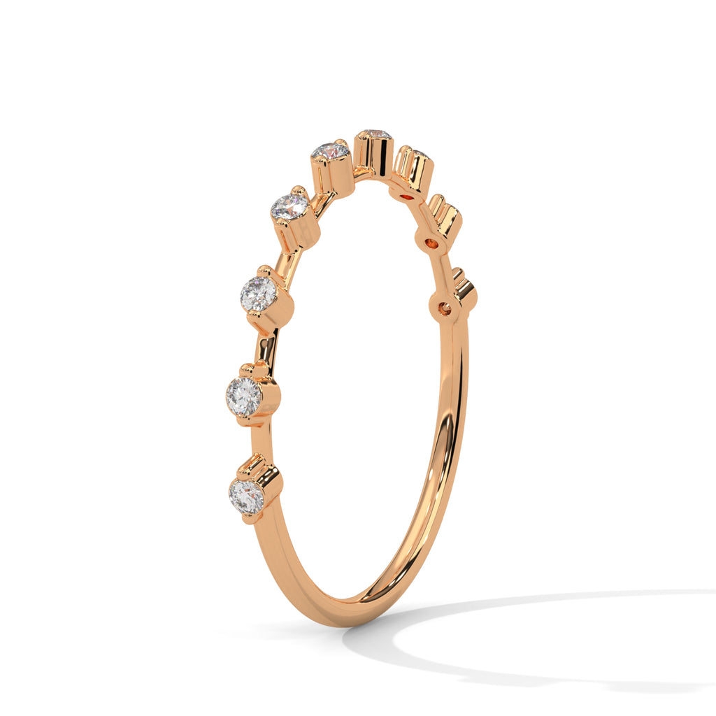 Amélie Scattered Diamond Band