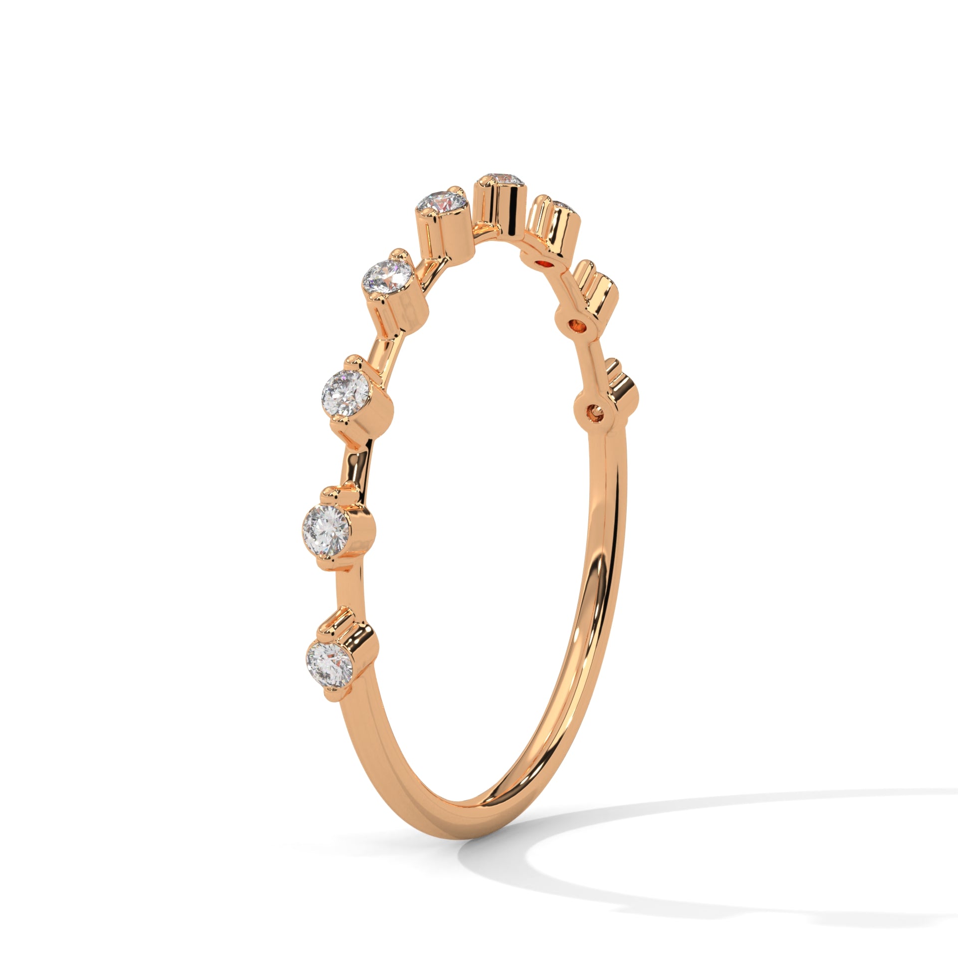 Amélie Scattered Diamond Band