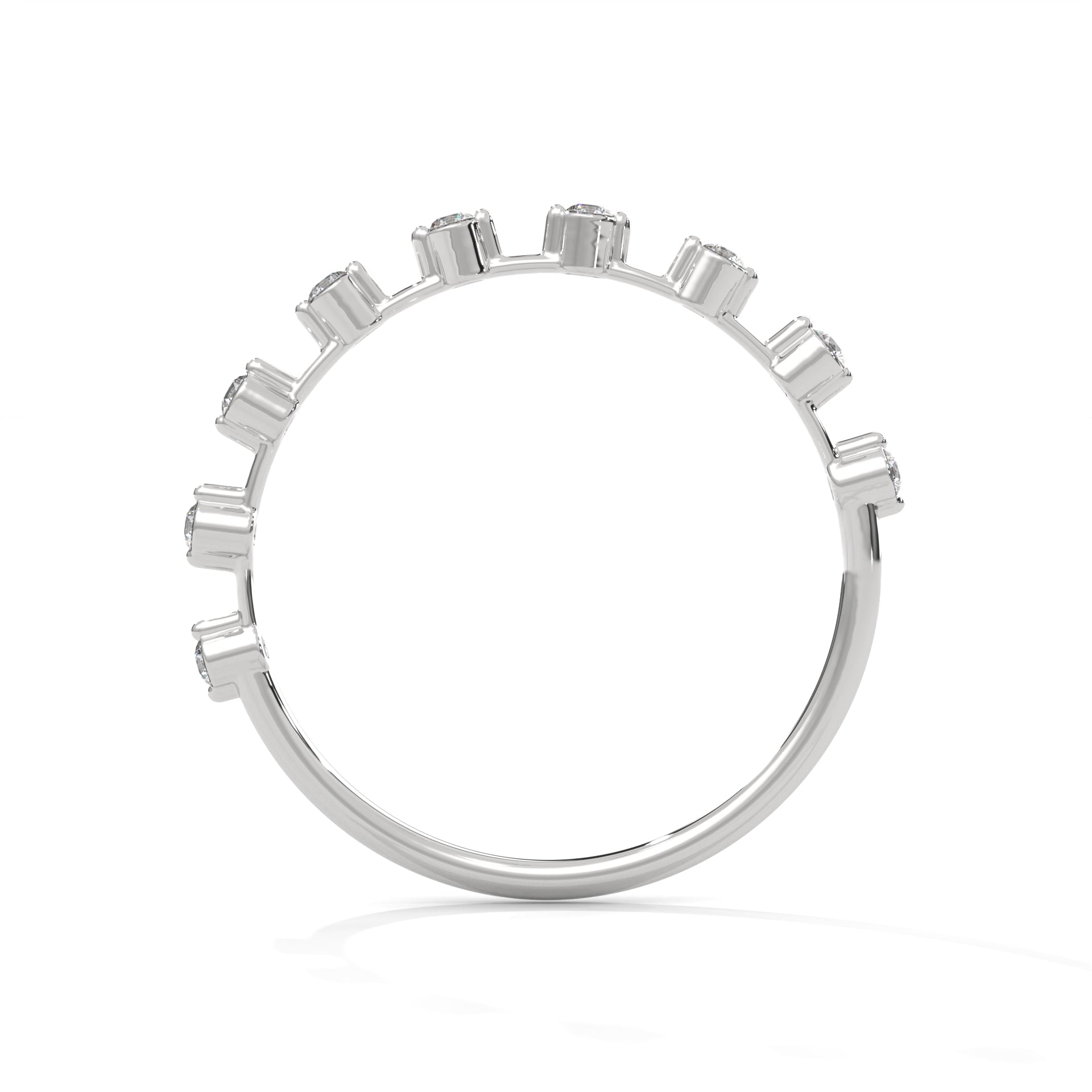 Amélie Scattered Diamond Band