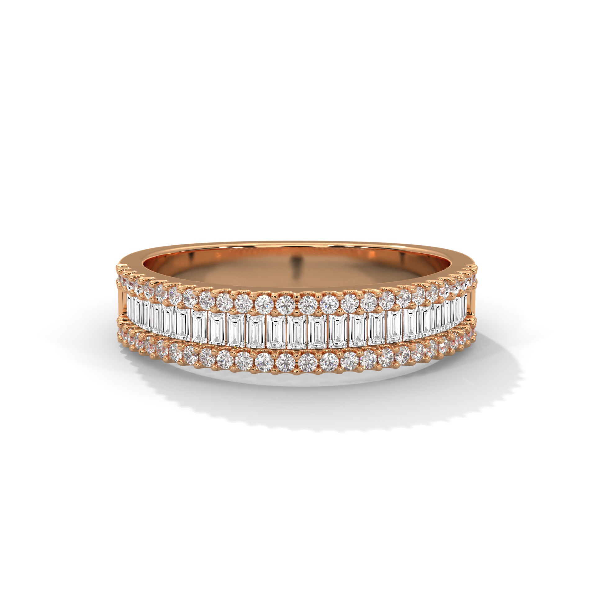 Clémence Baguette & Pavé Diamond Band
