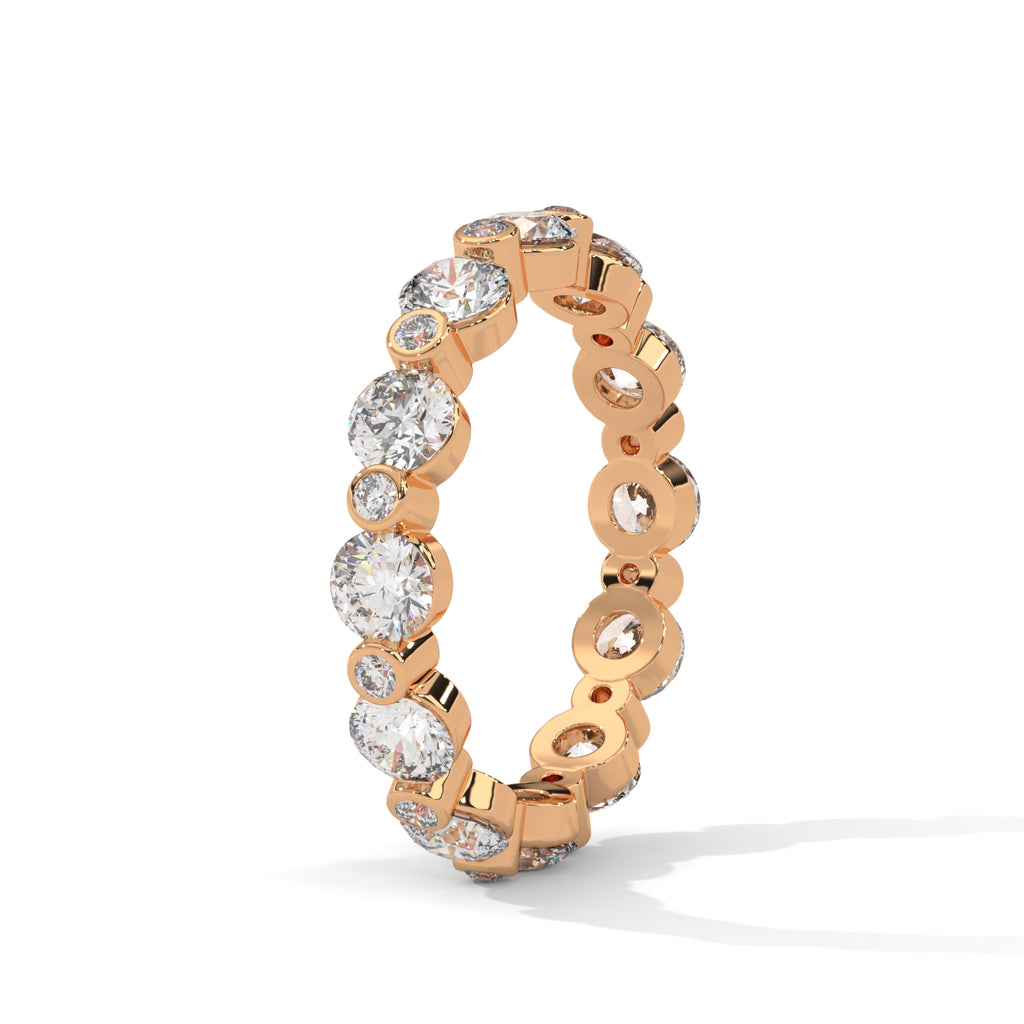 Roxane Shared-Prong Round Diamond Eternity Band