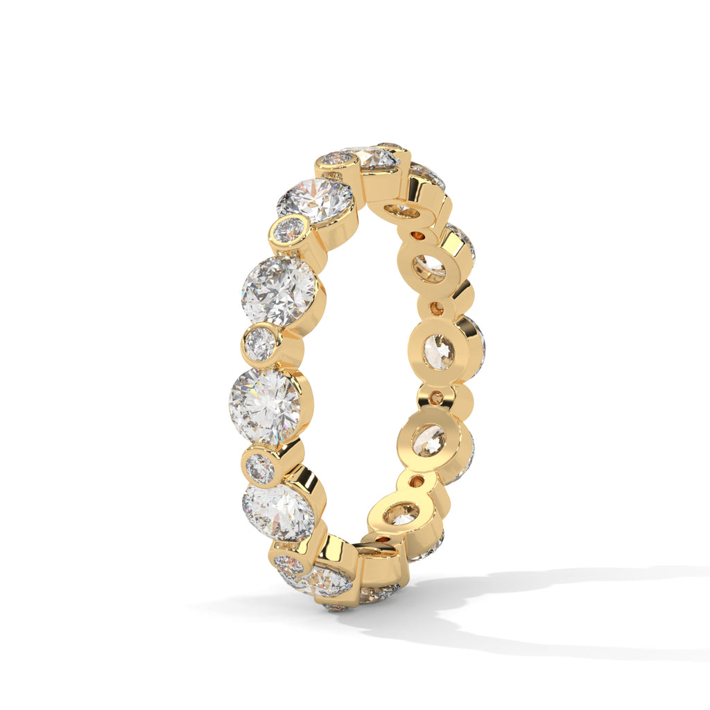 Roxane Shared-Prong Round Diamond Eternity Band