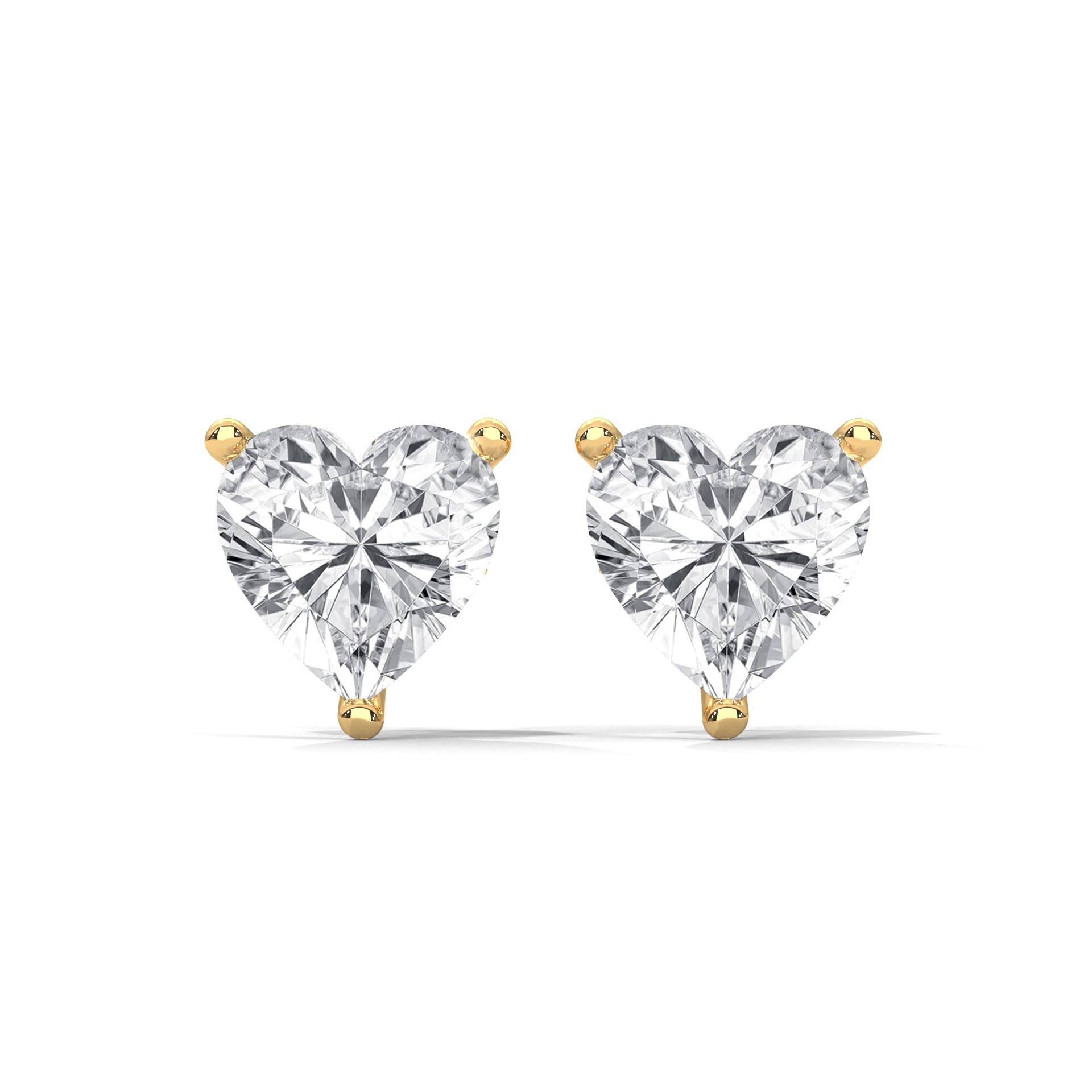 Rosalind Heart-Cut Diamond Stud Earrings (2.5 ct. tw.)