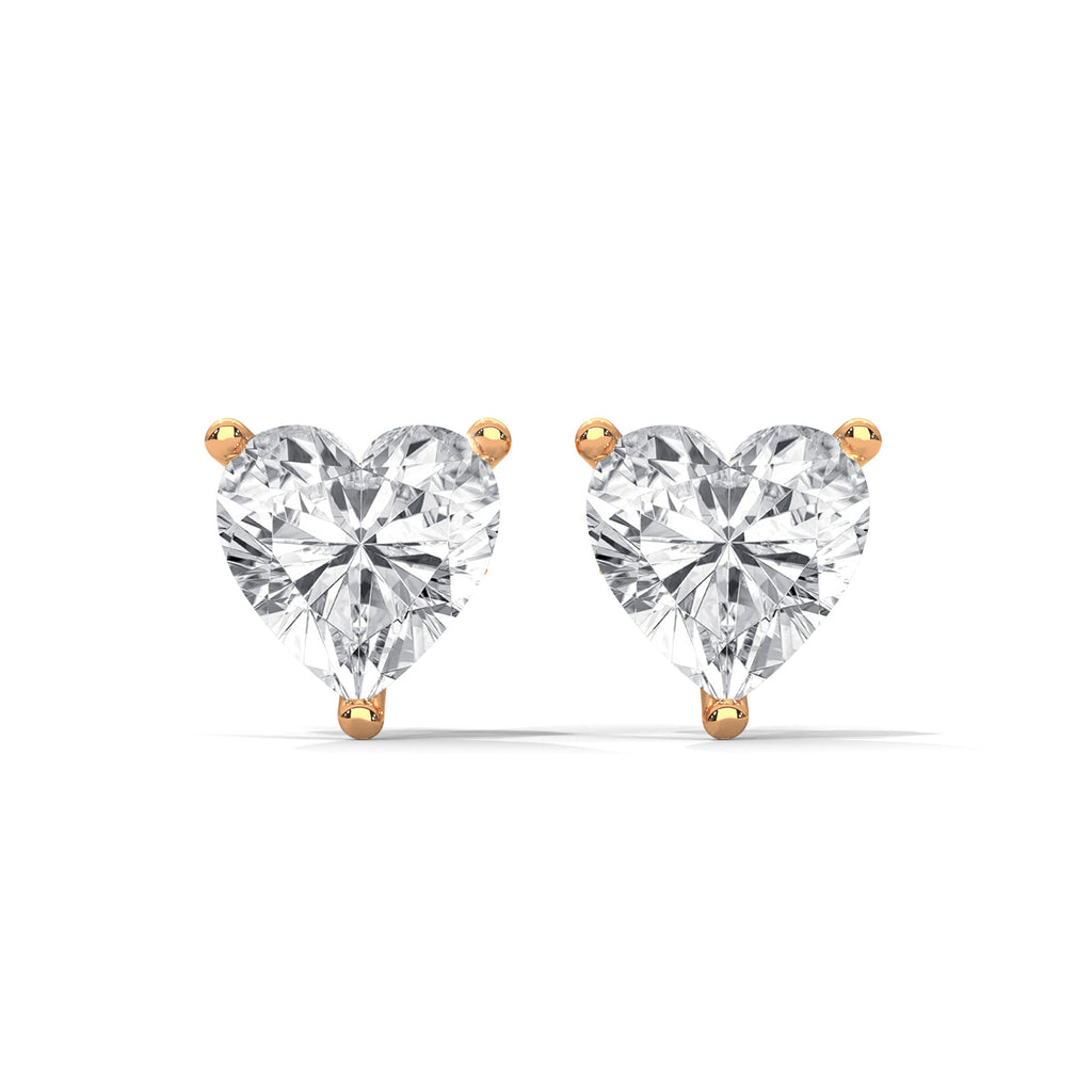 Rosalind Heart-Cut Diamond Stud Earrings (2.5 ct. tw.)
