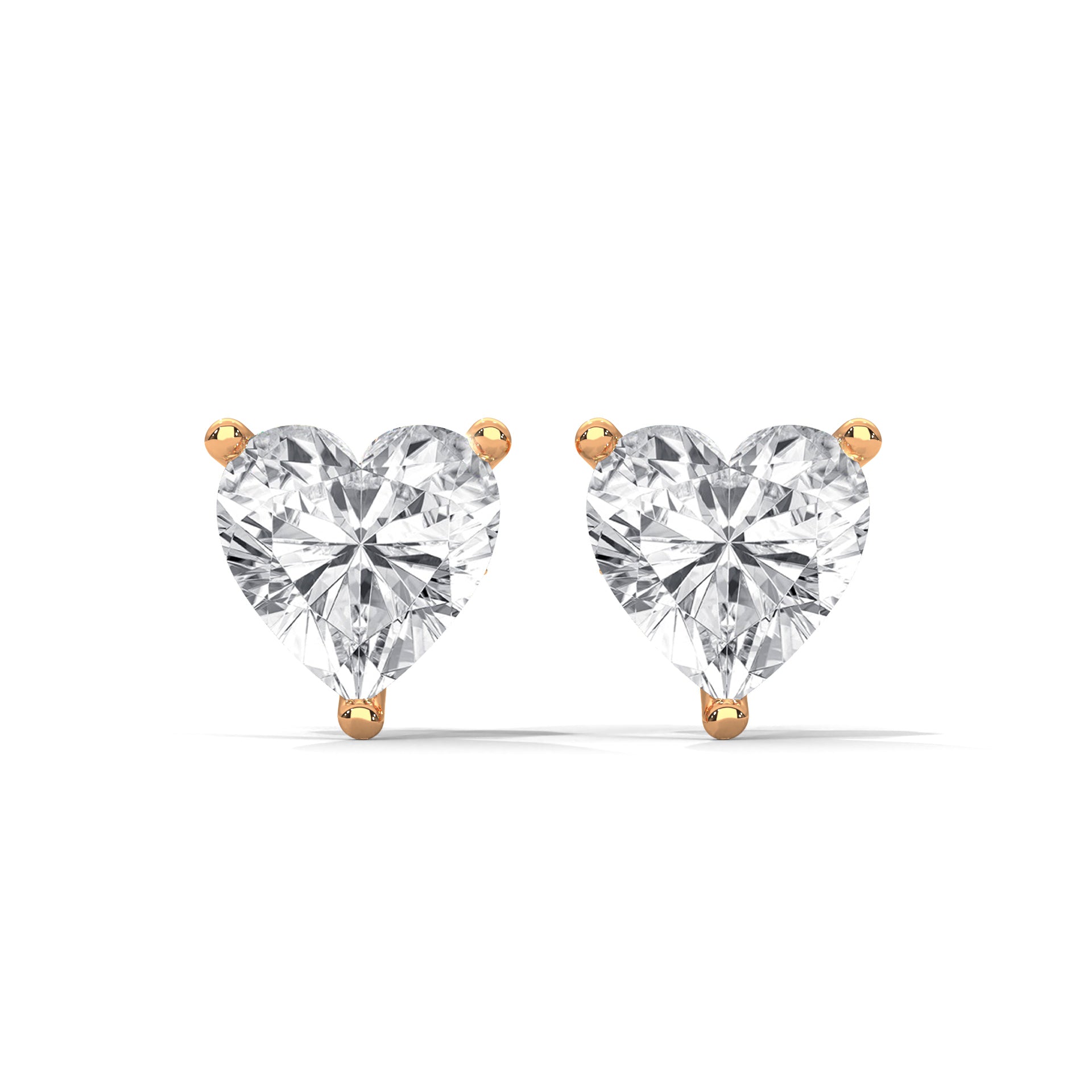 Rosalind Heart-Cut Diamond Stud Earrings (2.5 ct. tw.)