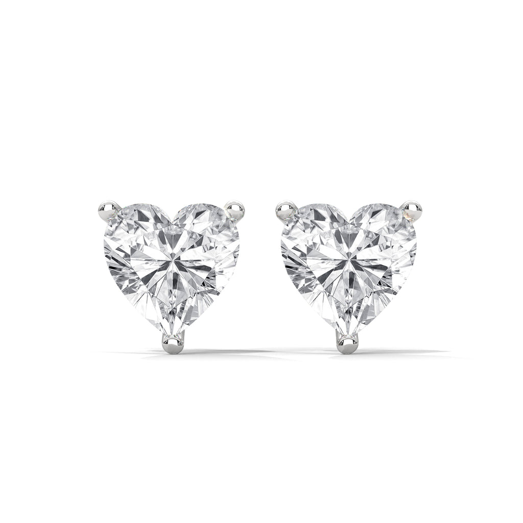 Rosalind Heart-Cut Diamond Stud Earrings (2.5 ct. tw.)
