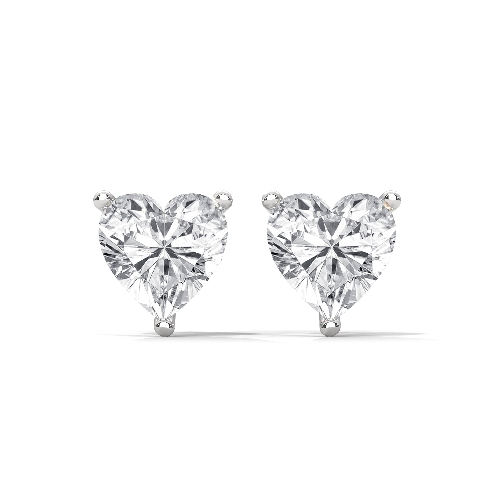 Rosalind Heart-Cut Diamond Stud Earrings (2.5 ct. tw.)