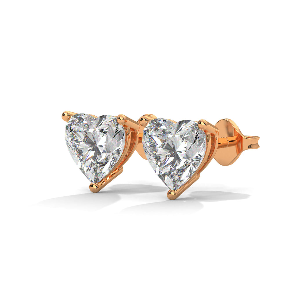 Rosalind Heart-Cut Diamond Stud Earrings (2.5 ct. tw.)