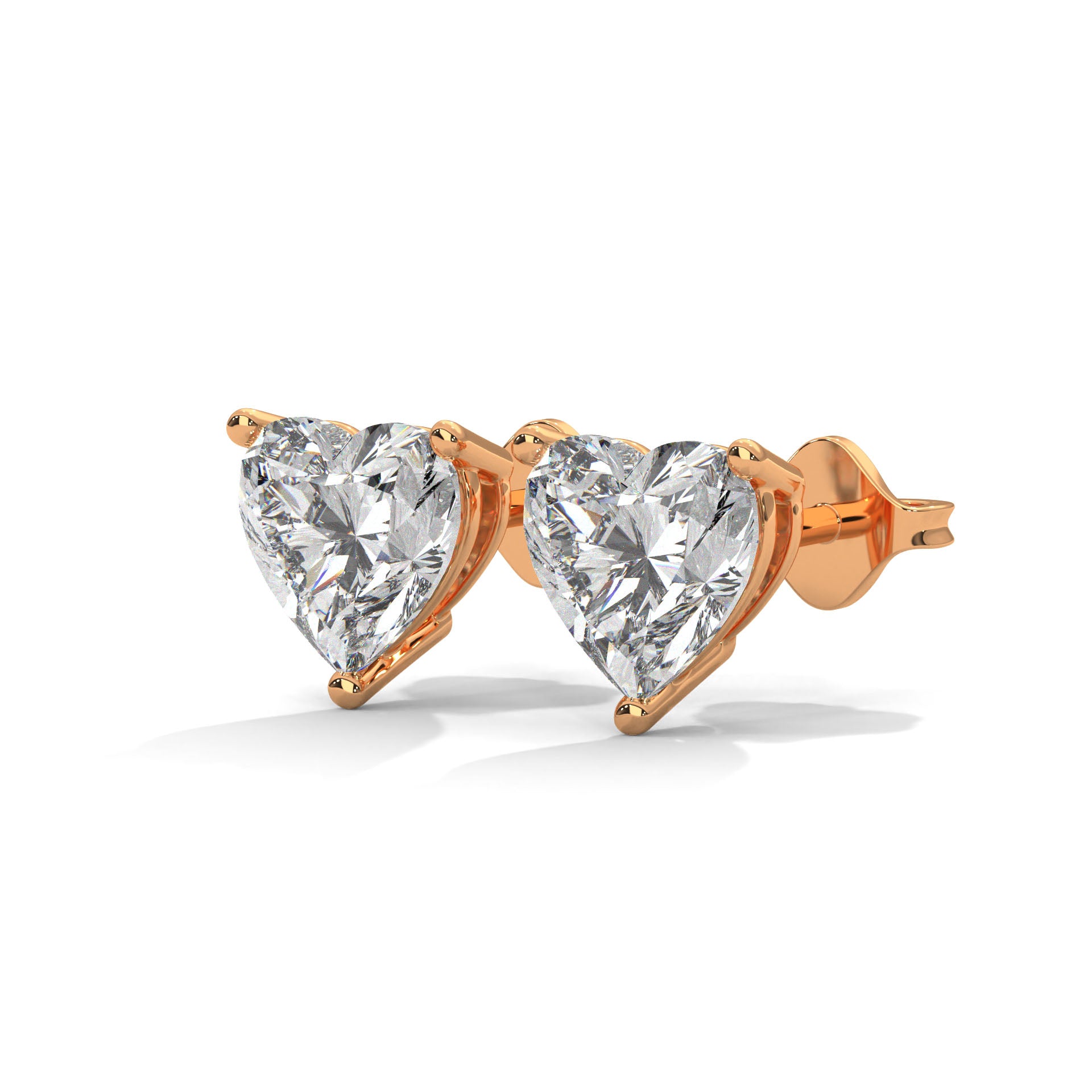Rosalind Heart-Cut Diamond Stud Earrings (2.5 ct. tw.)