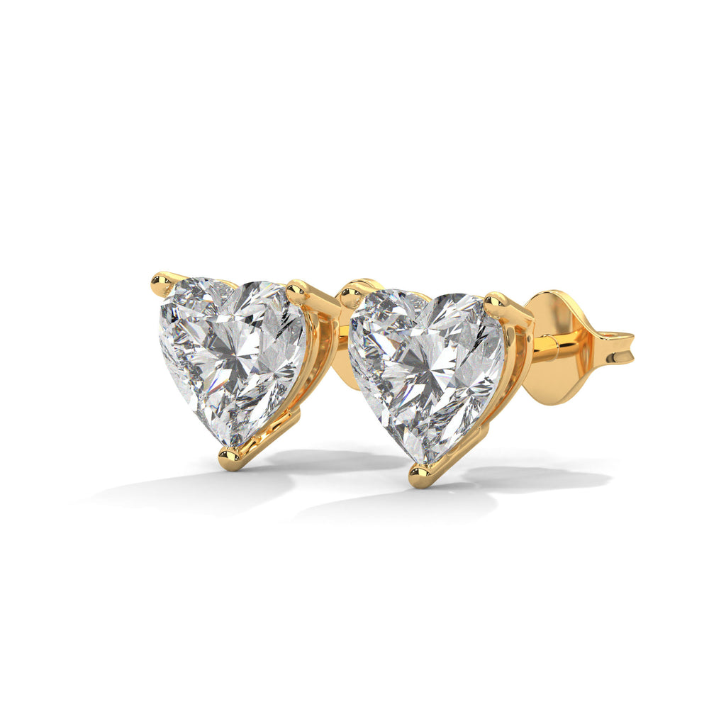 Rosalind Heart-Cut Diamond Stud Earrings (2.5 ct. tw.)