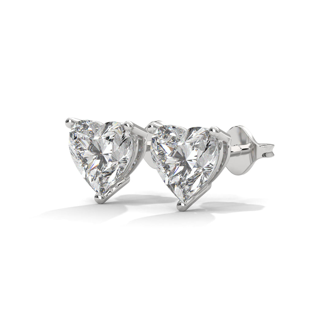 Rosalind Heart-Cut Diamond Stud Earrings (2.5 ct. tw.)