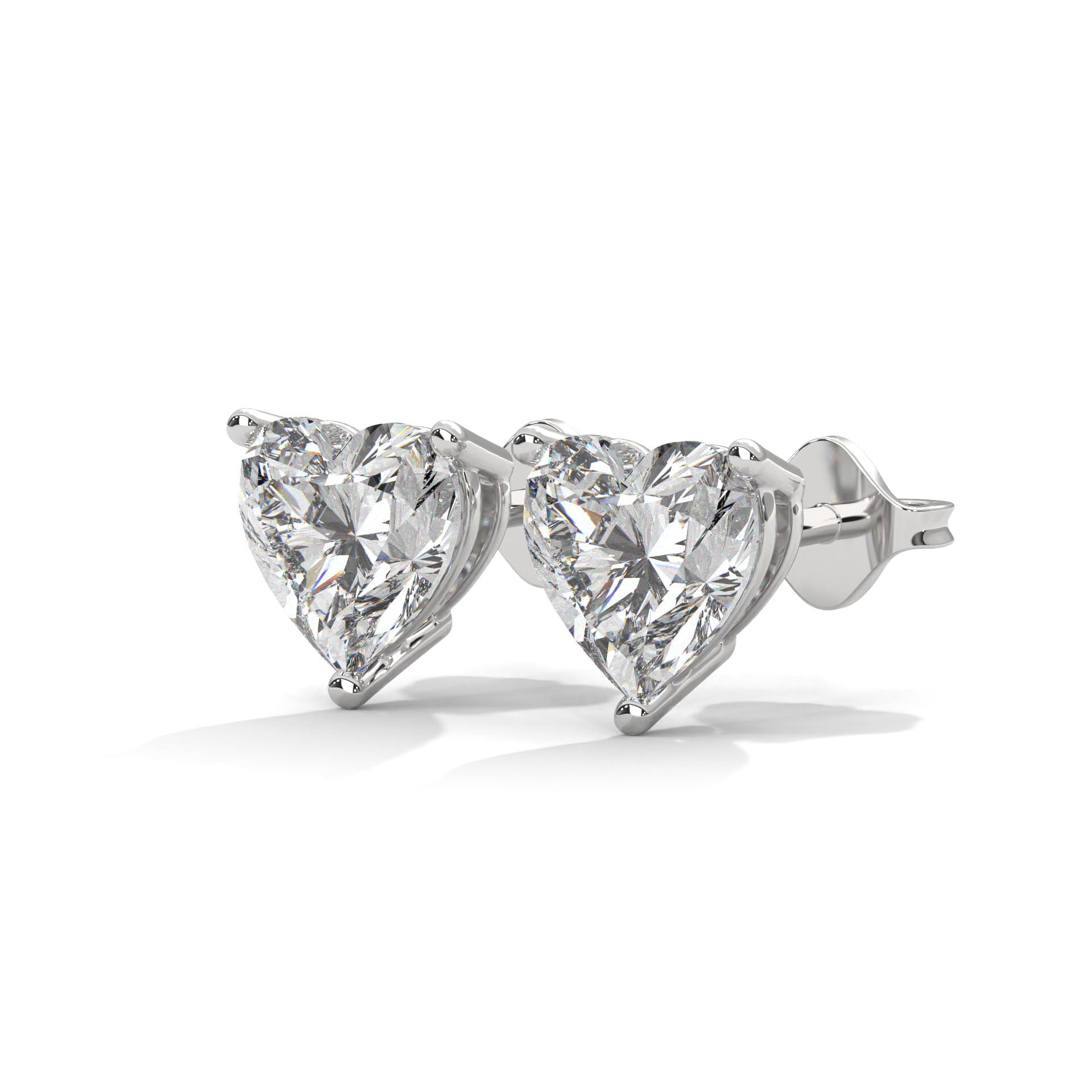 Rosalind Heart-Cut Diamond Stud Earrings (2.5 ct. tw.)