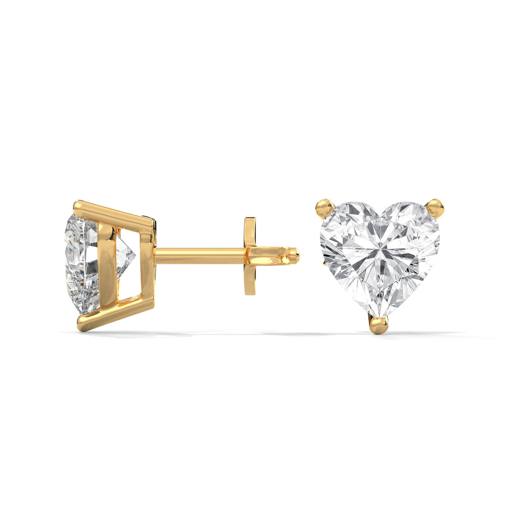 Rosalind Heart-Cut Diamond Stud Earrings (2.5 ct. tw.)