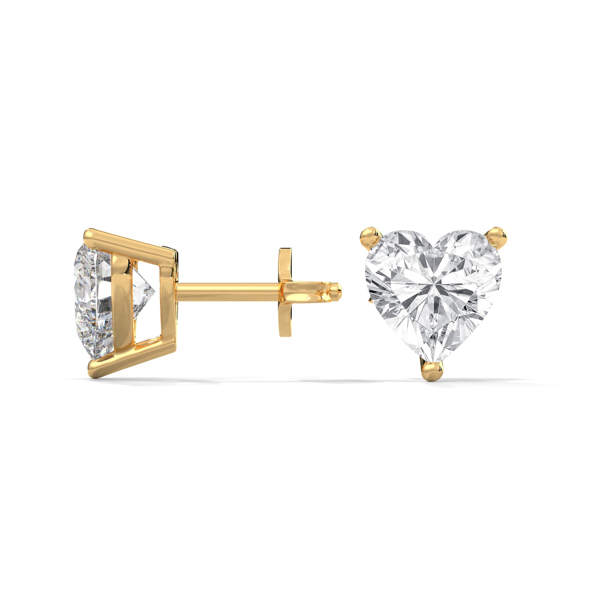 Rosalind Heart-Cut Diamond Stud Earrings (2.5 ct. tw.)