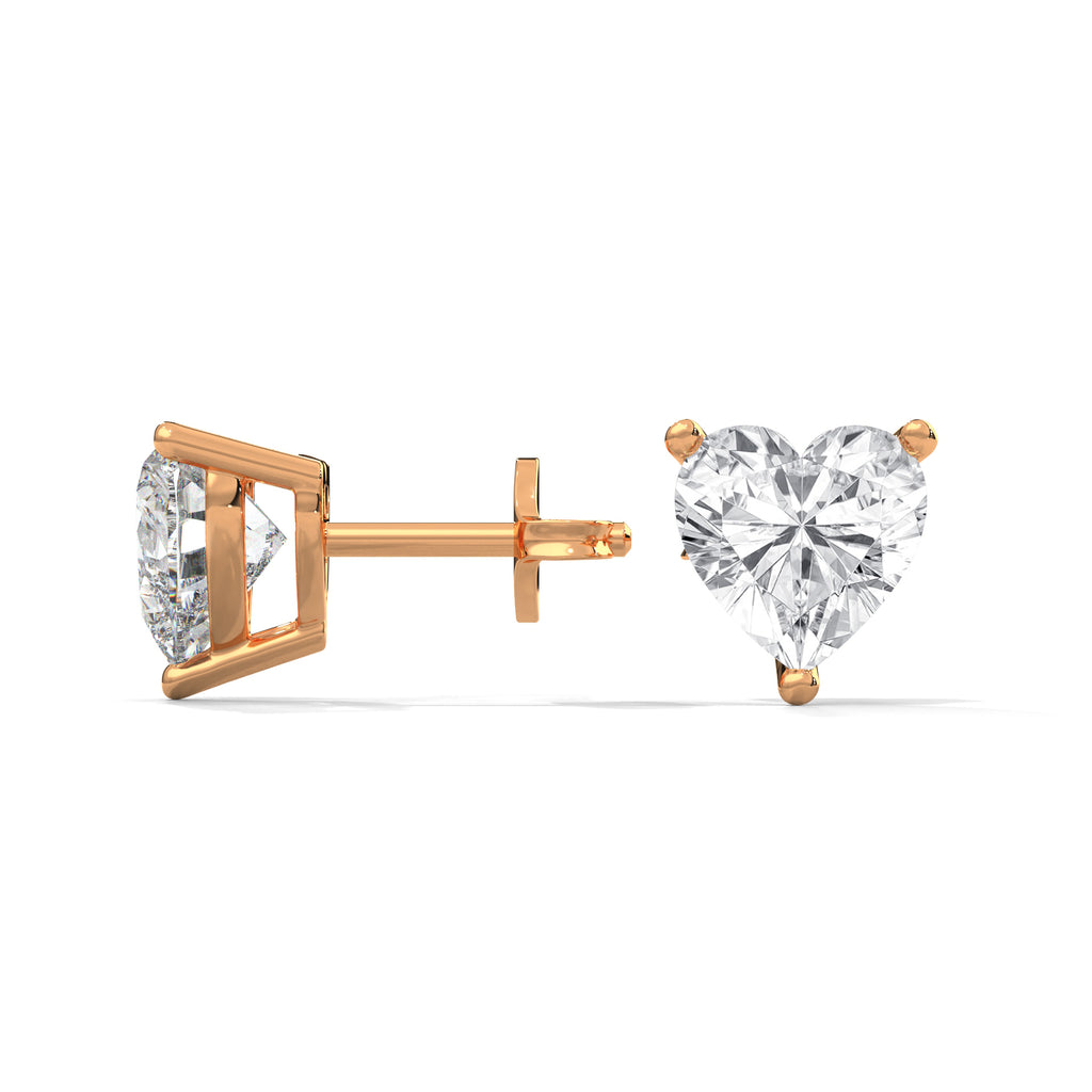 Rosalind Heart-Cut Diamond Stud Earrings (2.5 ct. tw.)