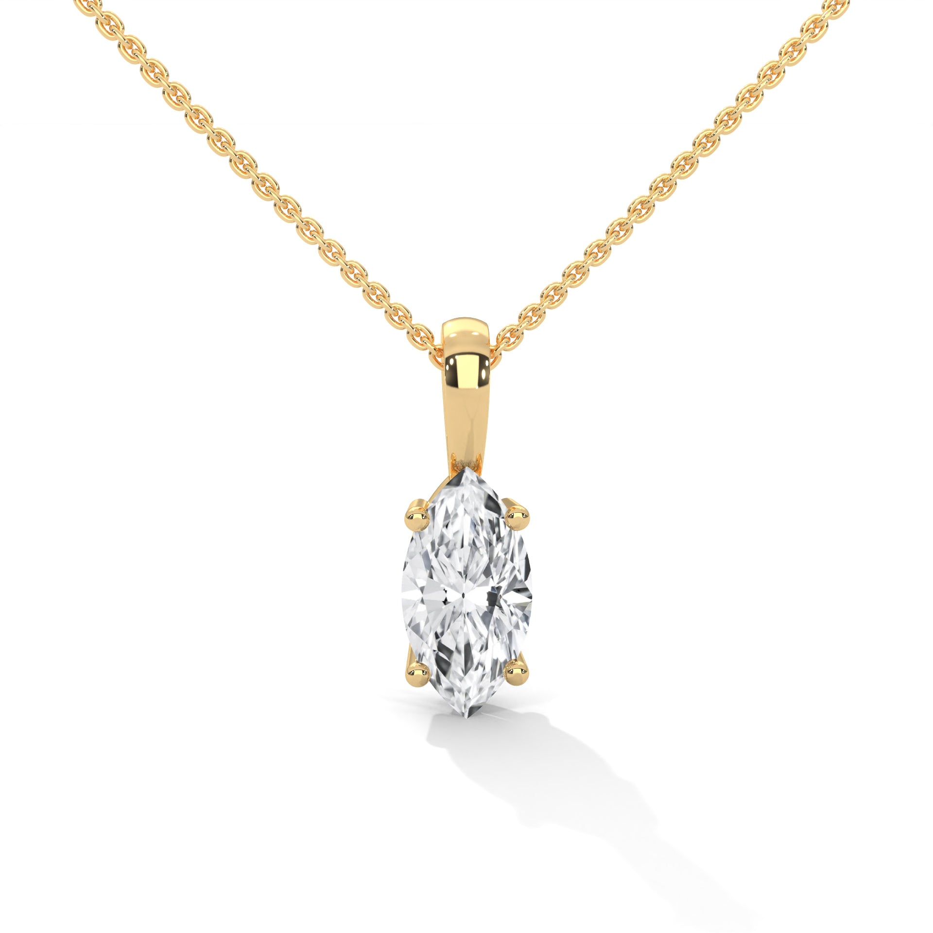 Margaux Marquise Diamond Pendant Necklace (1 1/4 ct. tw.)