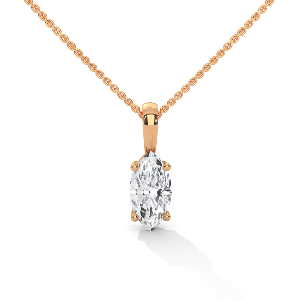 Margaux Marquise Diamond Pendant Necklace (1 1/4 ct. tw.)