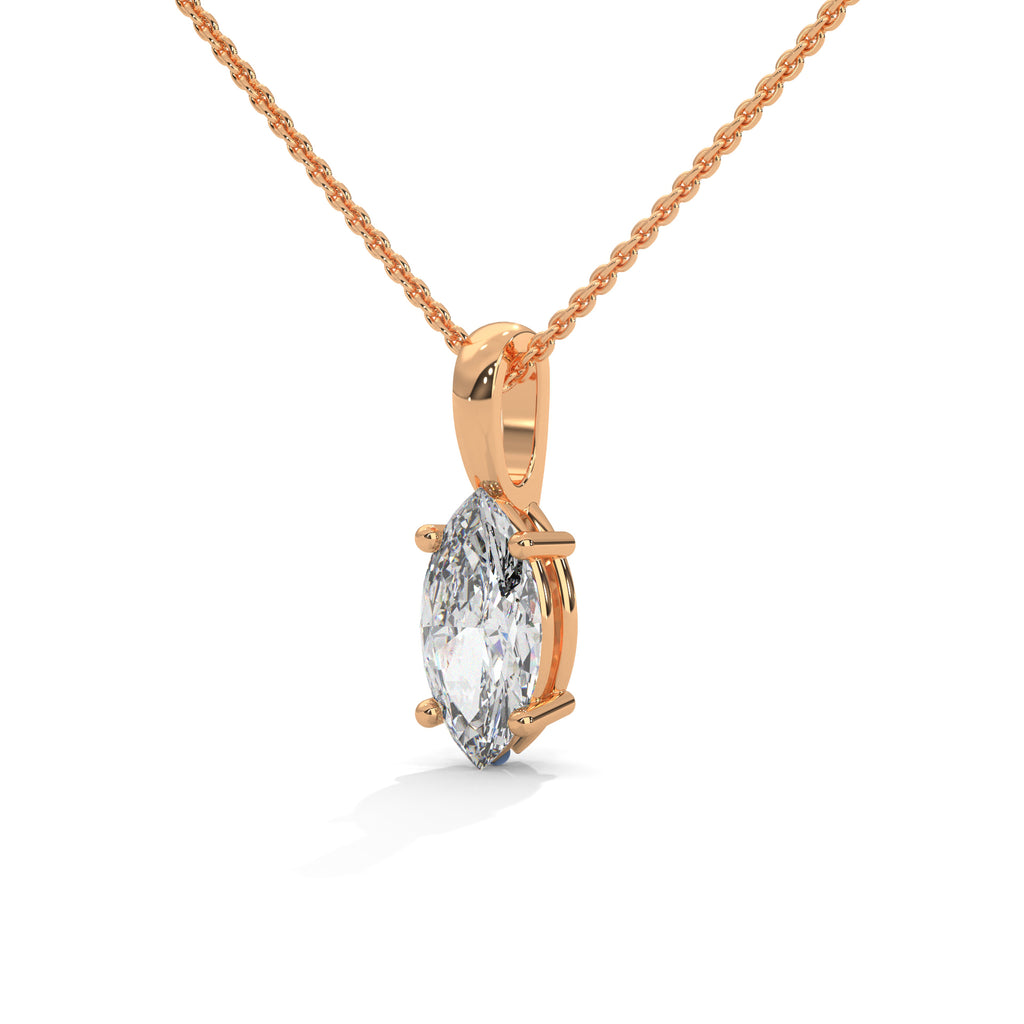 Margaux Marquise Diamond Pendant Necklace (1 1/4 ct. tw.)