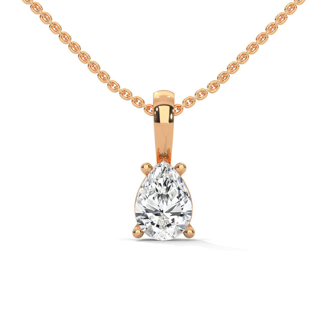 Josephine Pear-Shape Diamond Pendant Necklace (3/4 ct. tw.)