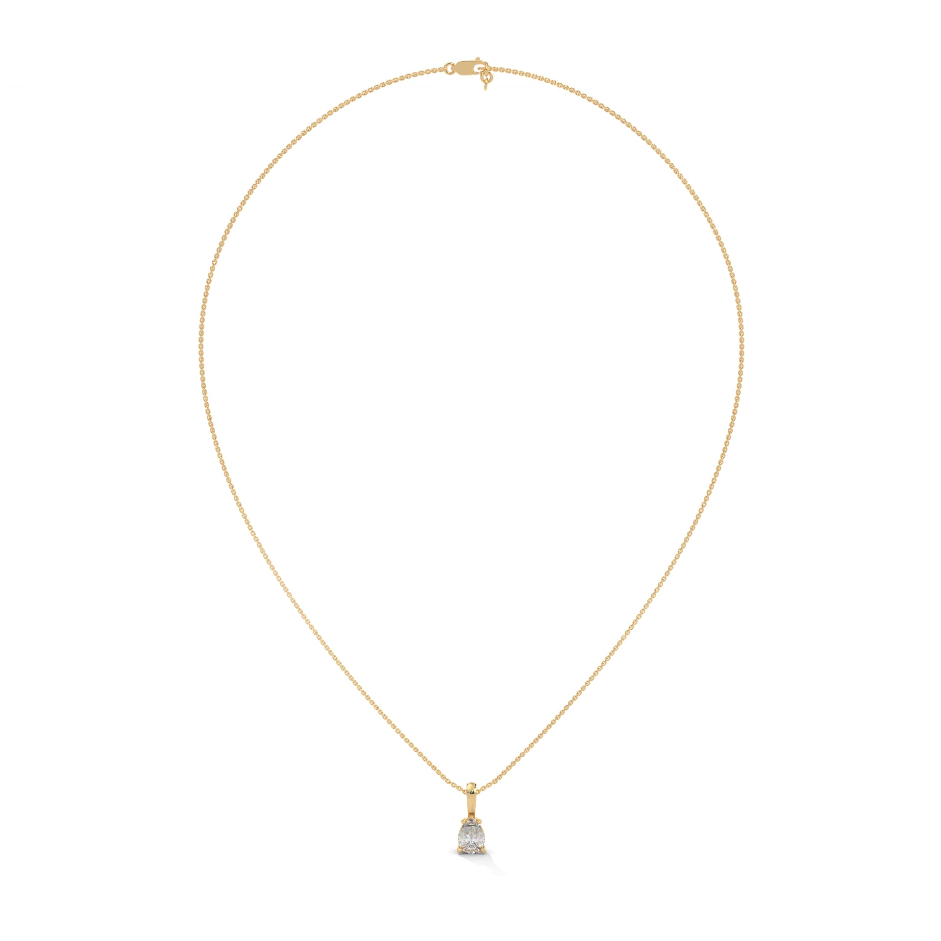 Josephine Pear-Shape Diamond Pendant Necklace (3/4 ct. tw.)