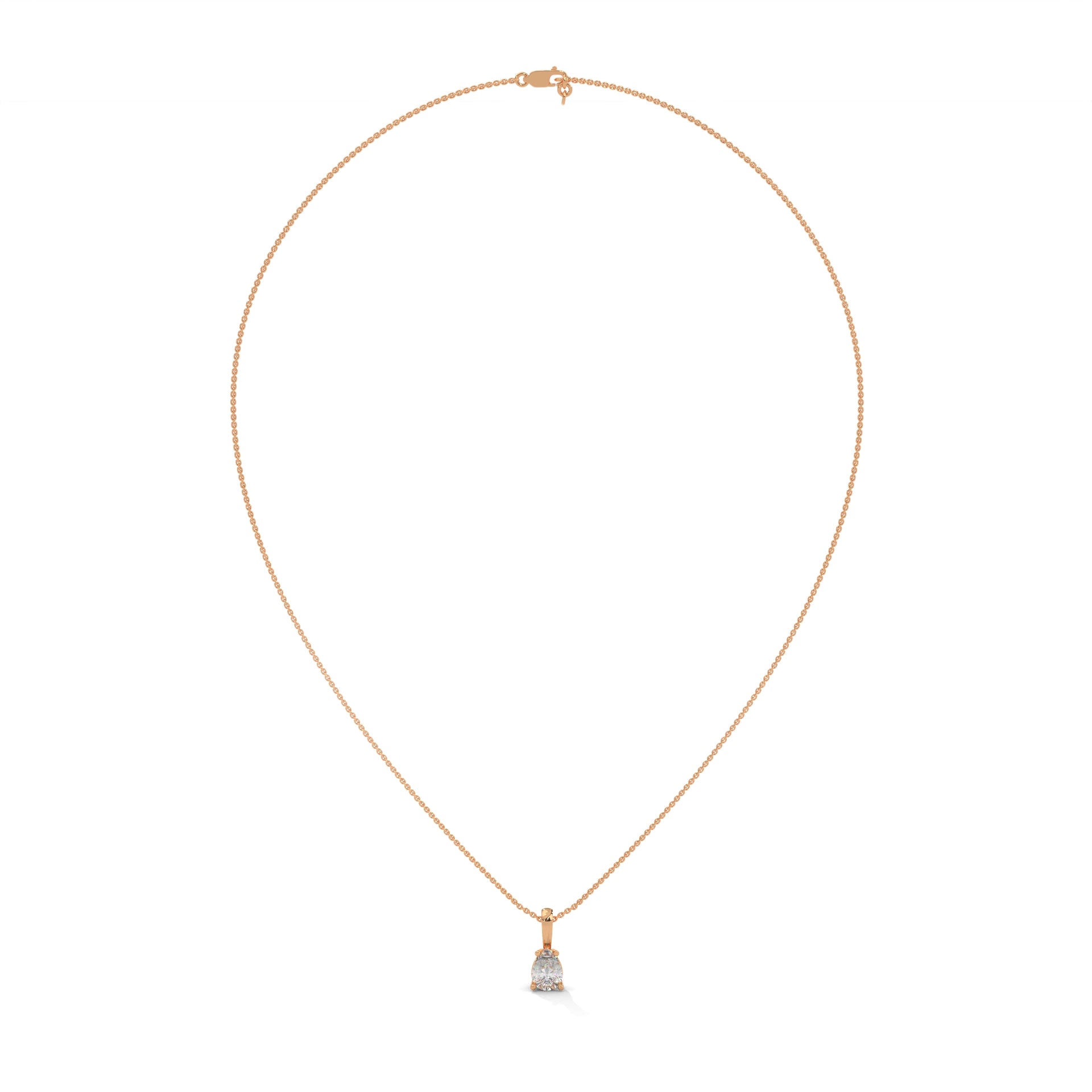 Josephine Pear-Shape Diamond Pendant Necklace (3/4 ct. tw.)