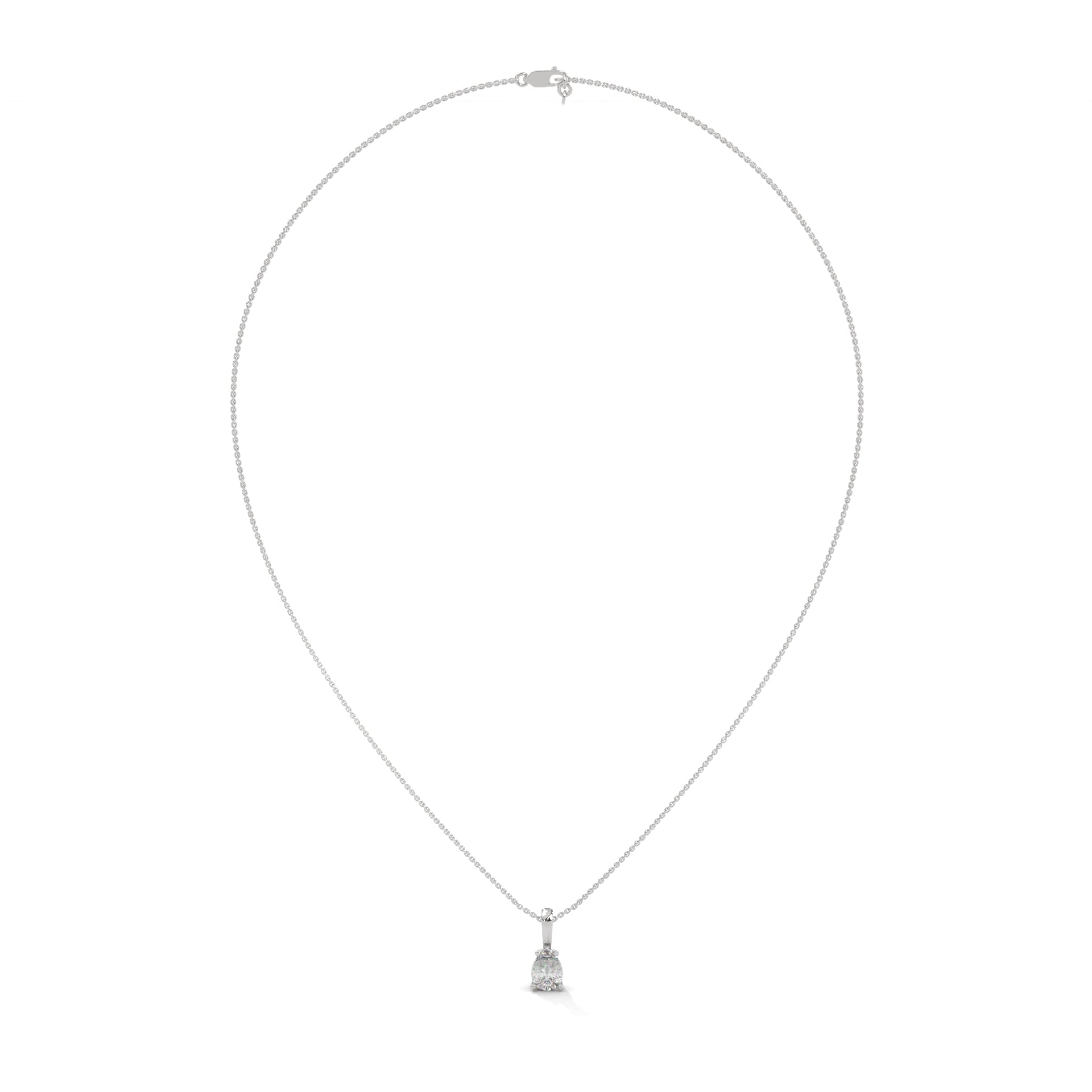 Josephine Pear-Shape Diamond Pendant Necklace (3/4 ct. tw.)
